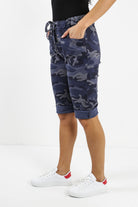 Plus Size Italian Camouflage Magic Chino Shorts Skirts & Shorts WearAll