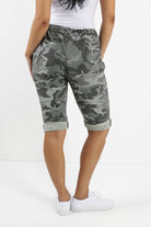 Plus Size Italian Camouflage Magic Chino Shorts Skirts & Shorts WearAll