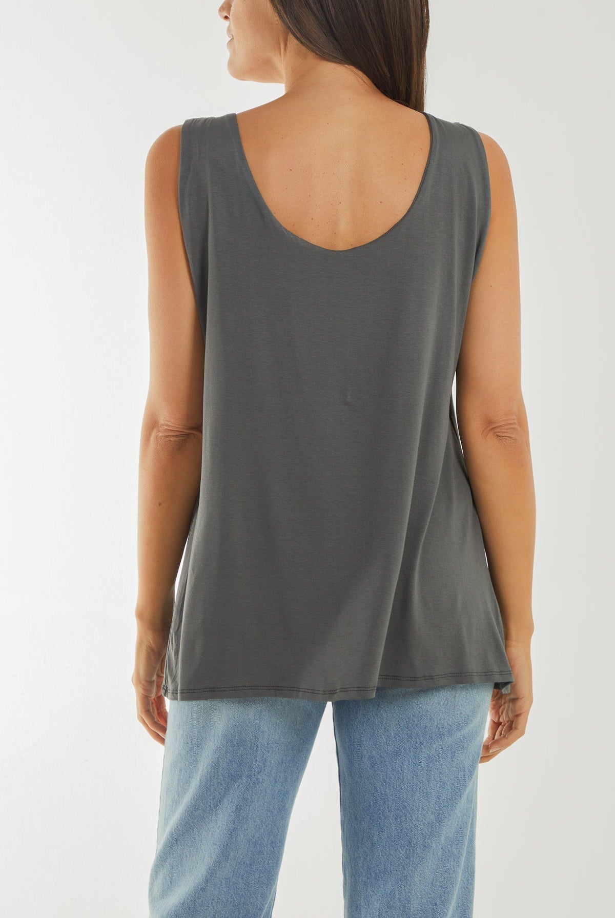 Double Layer Scoop Vest Vests WearAll