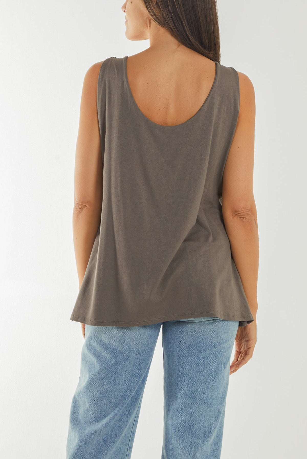 Double Layer Scoop Vest Vests WearAll