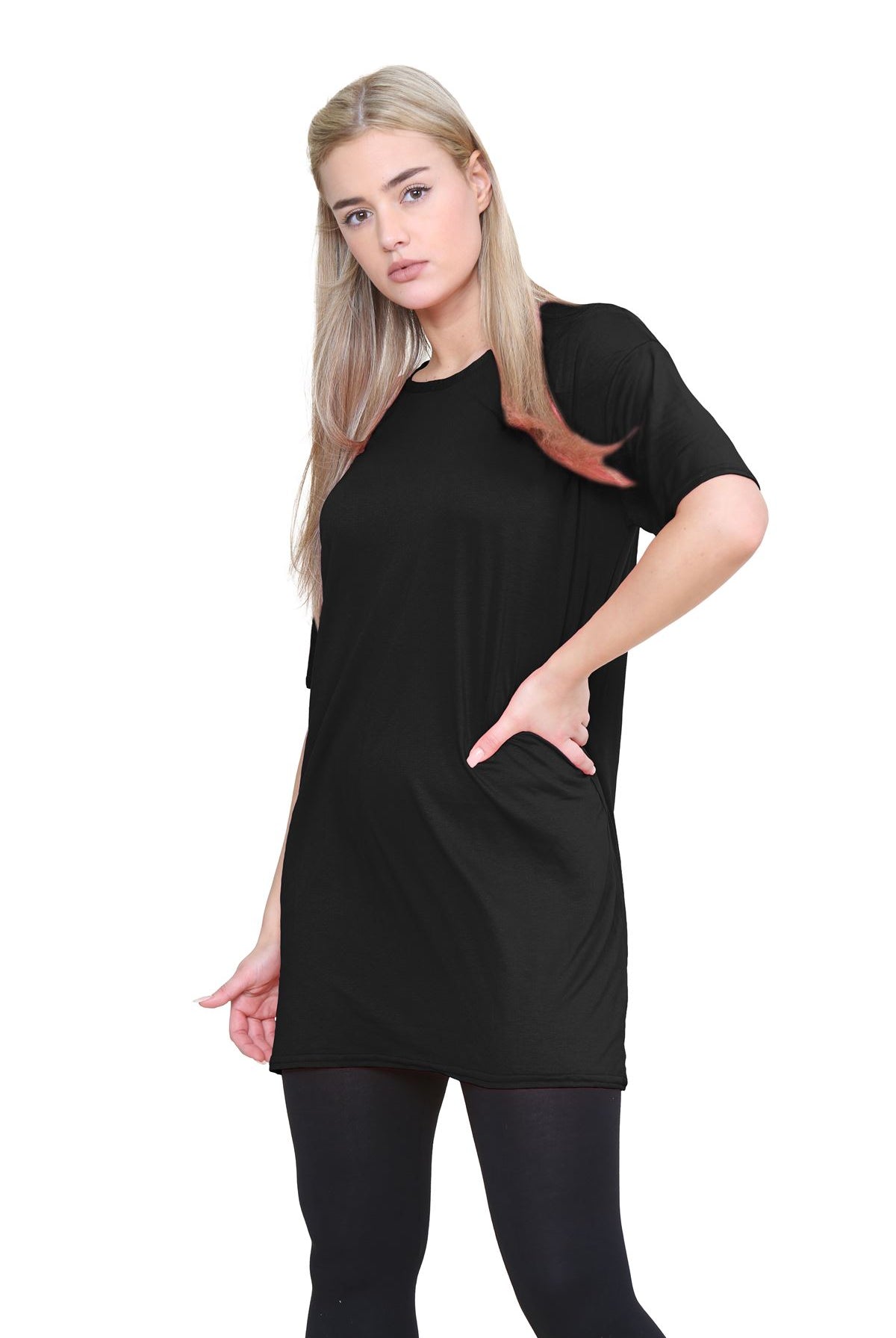 Longline T-Shirt Mini PJ Dress Shirts & Tops WearAll