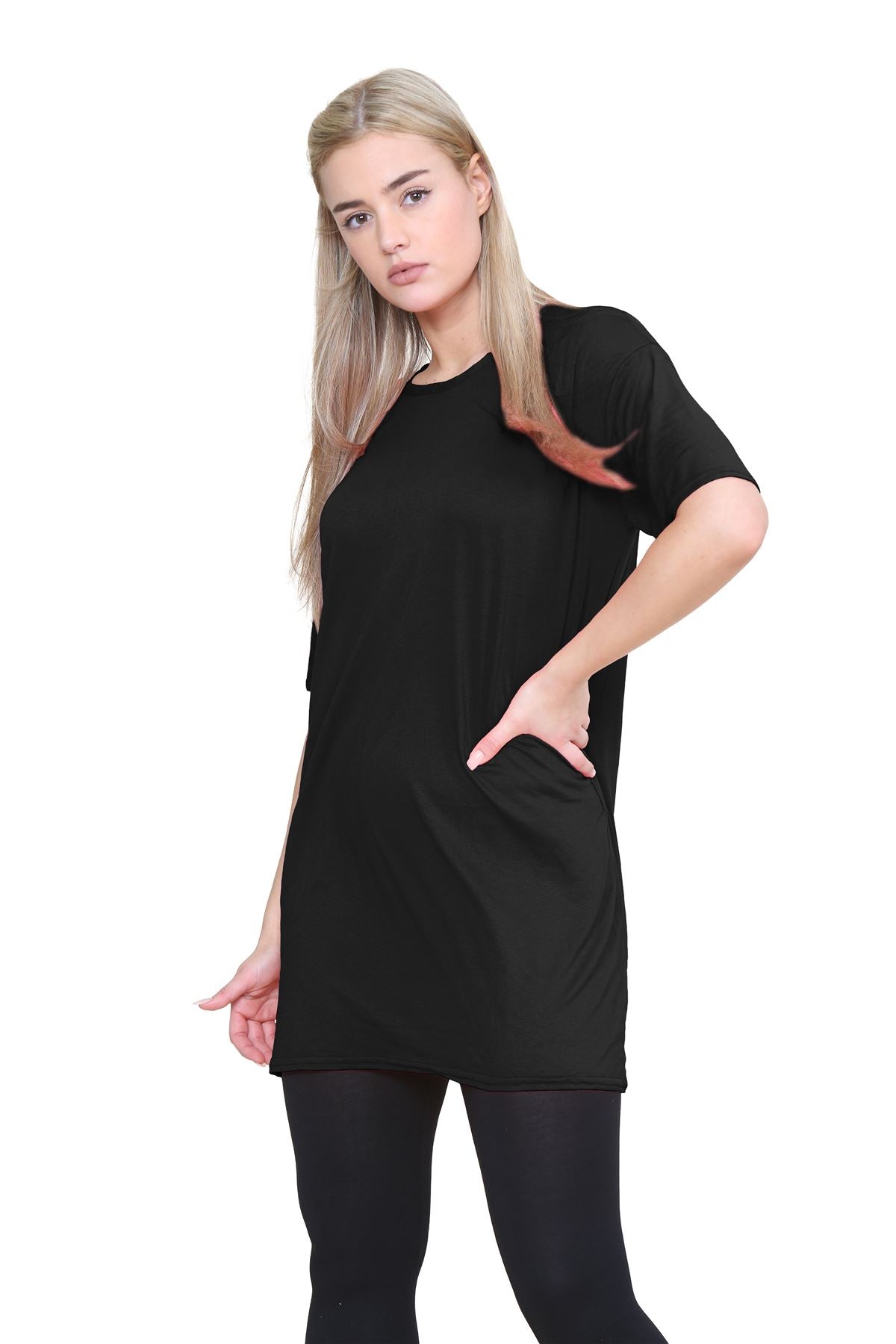 Longline T-Shirt Mini PJ Dress Shirts & Tops WearAll