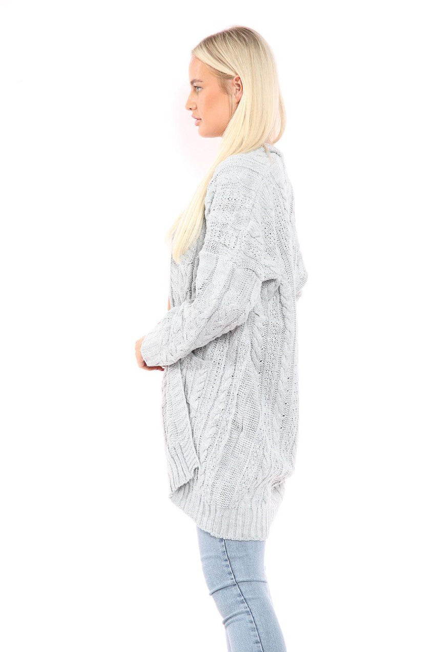 Open Style Slouchy Cardigan Knitted Cardigan WearAll