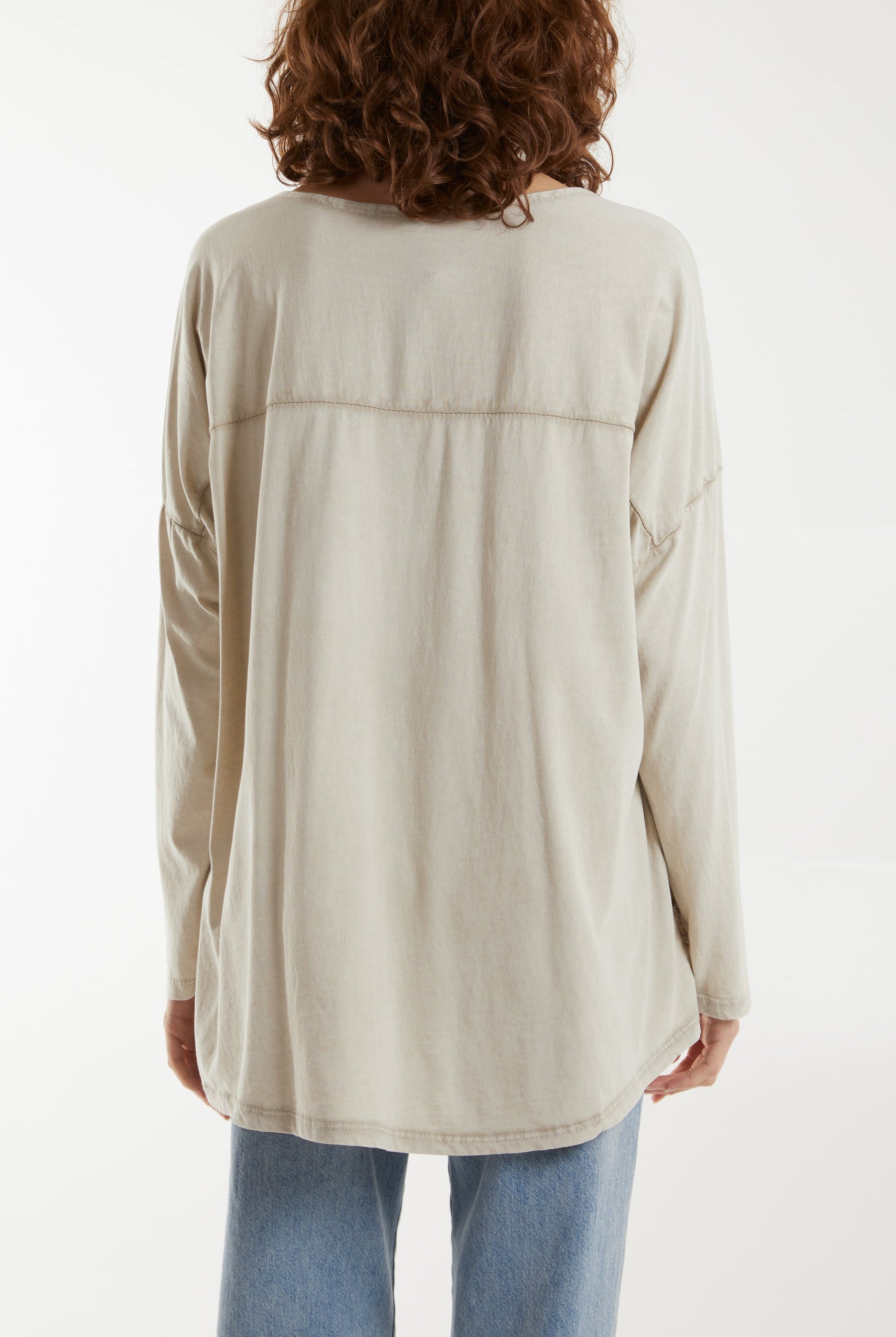 Flocking Double Star Top Tops WearAll