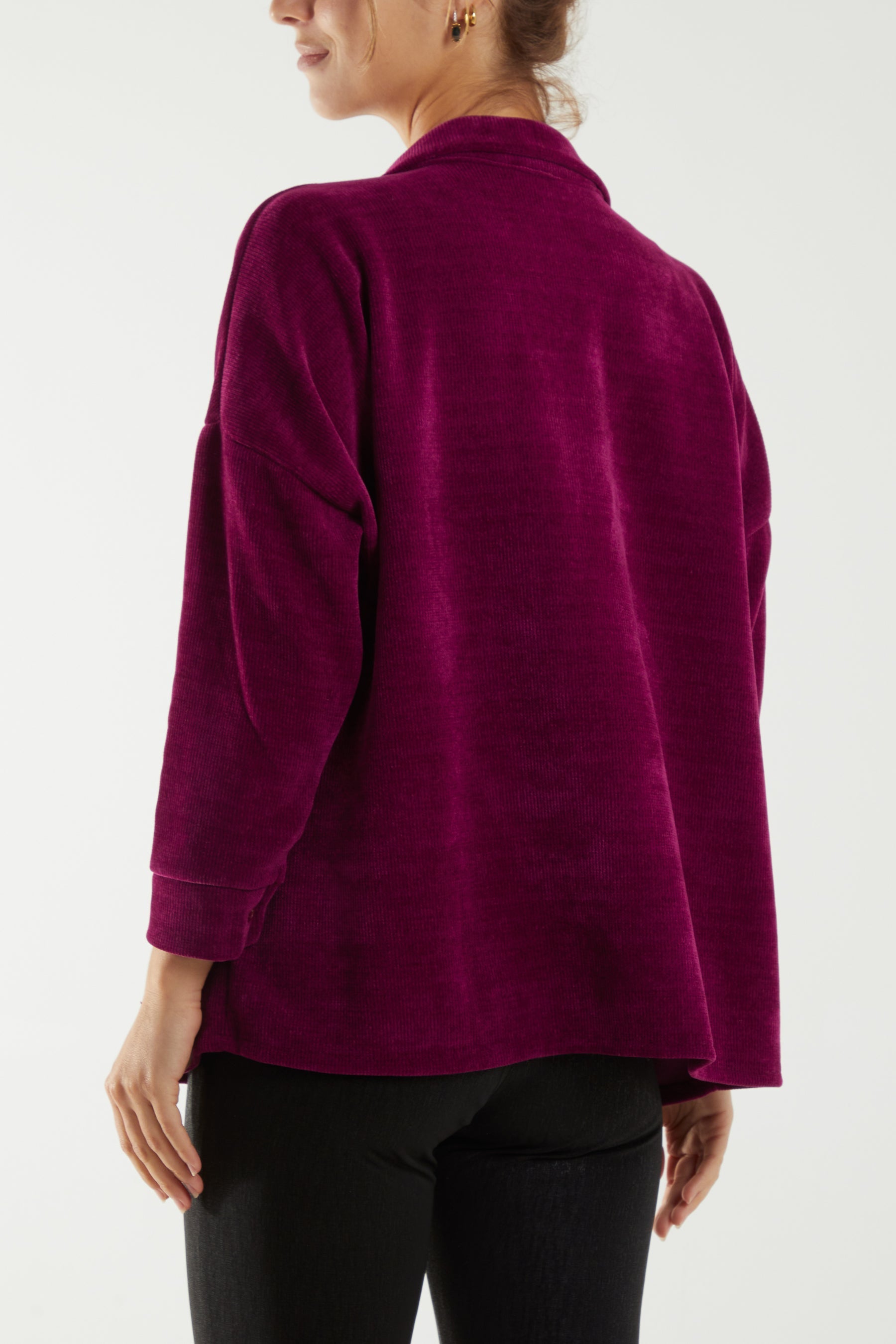 Oversized Corduroy Shirt Jackets WearAll