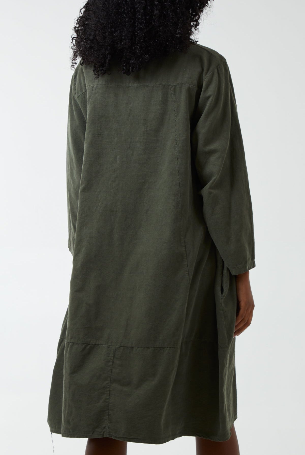 Baby Corduroy Pocket Dress DMF2 WearAll