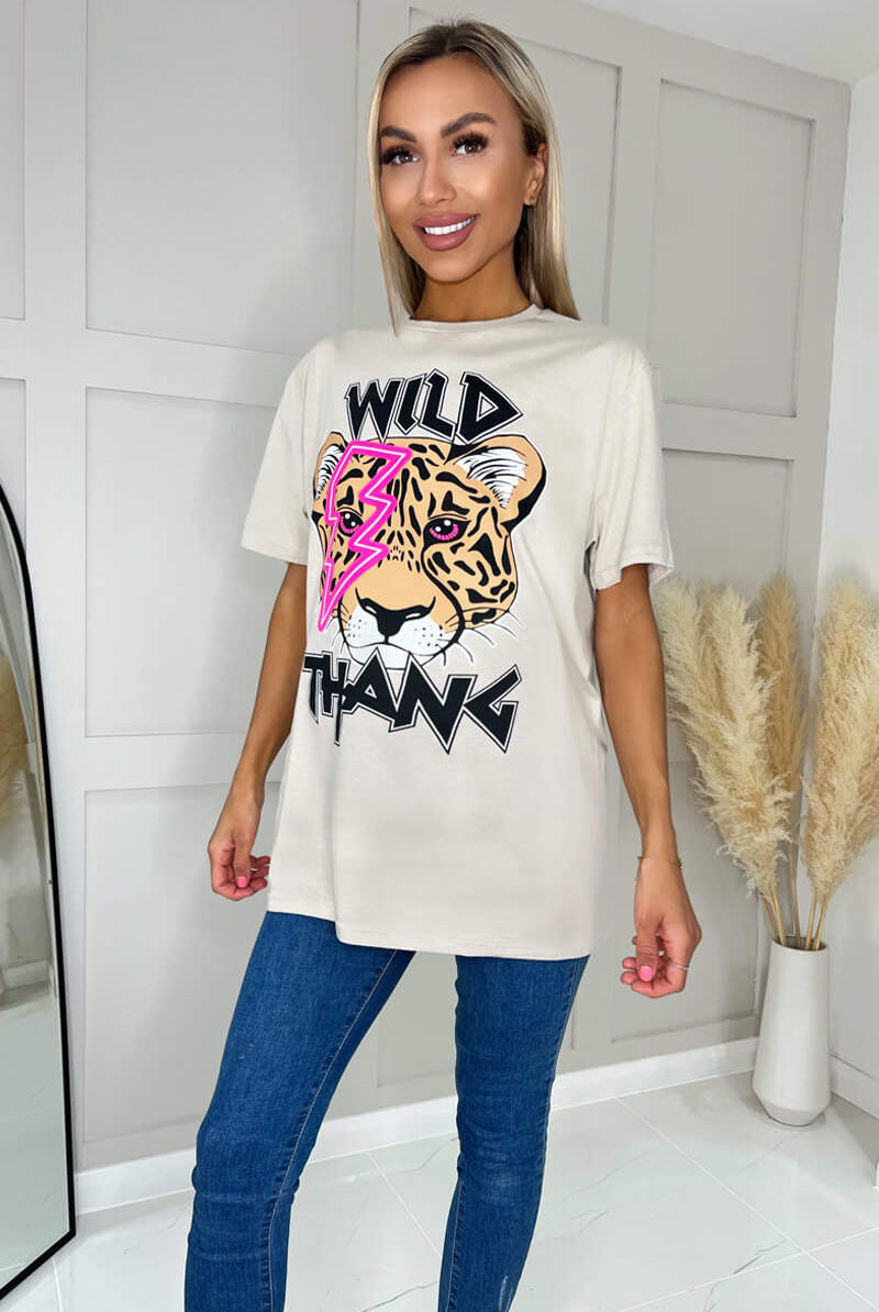 Tiger Print T-Shirt WearAll