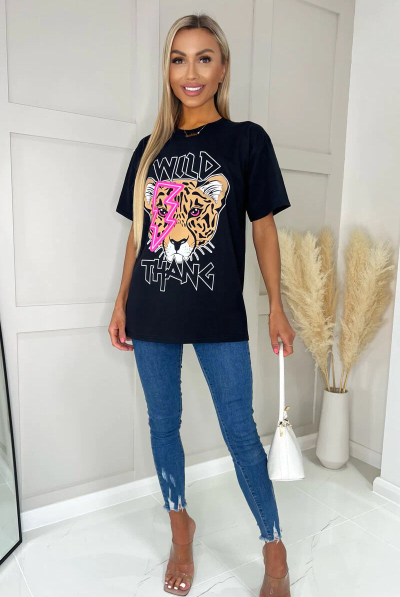 Tiger Print T-Shirt WearAll