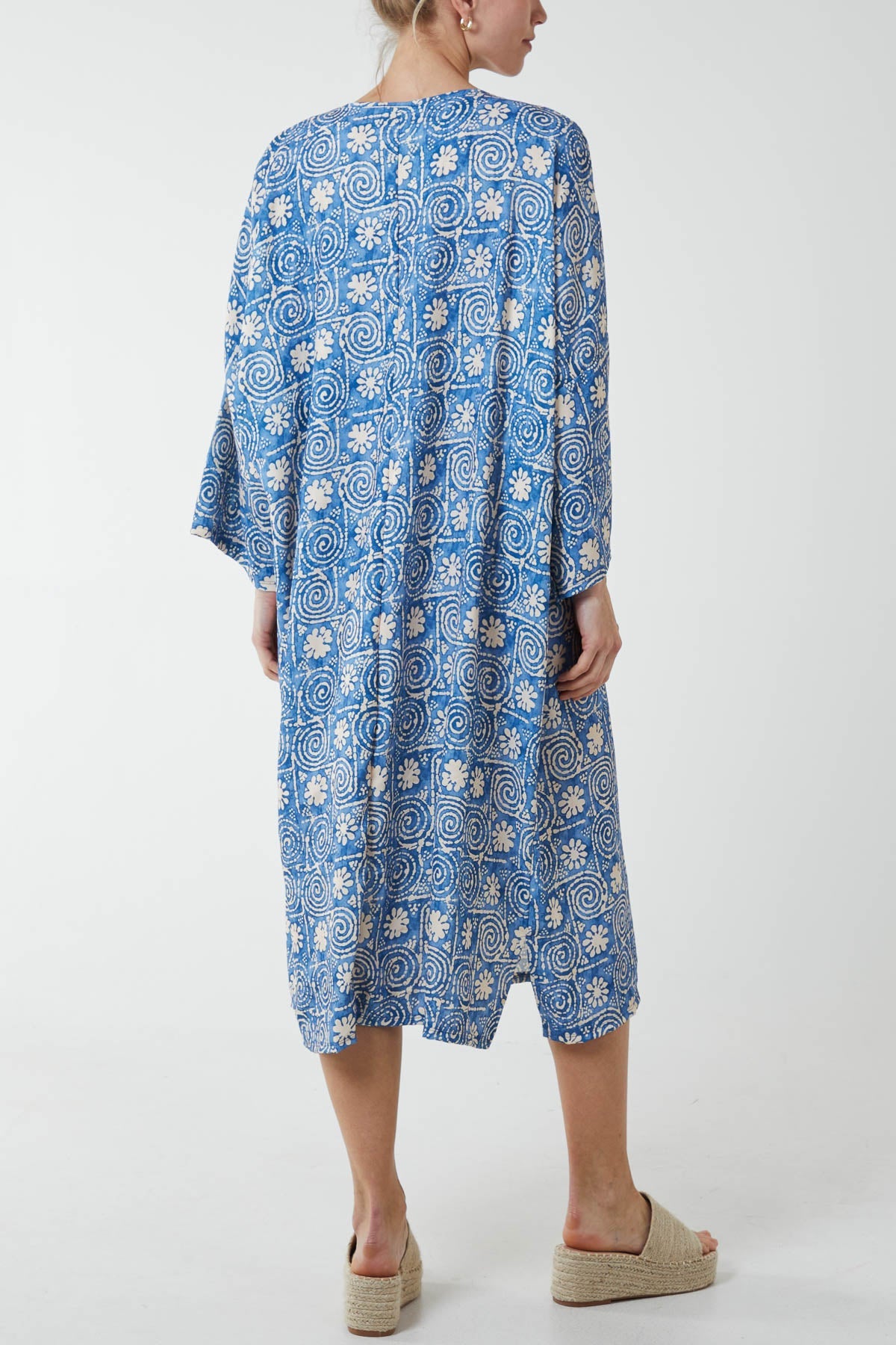 Mosaic Pattern Tunic Midi Dress DMF2 WearAll