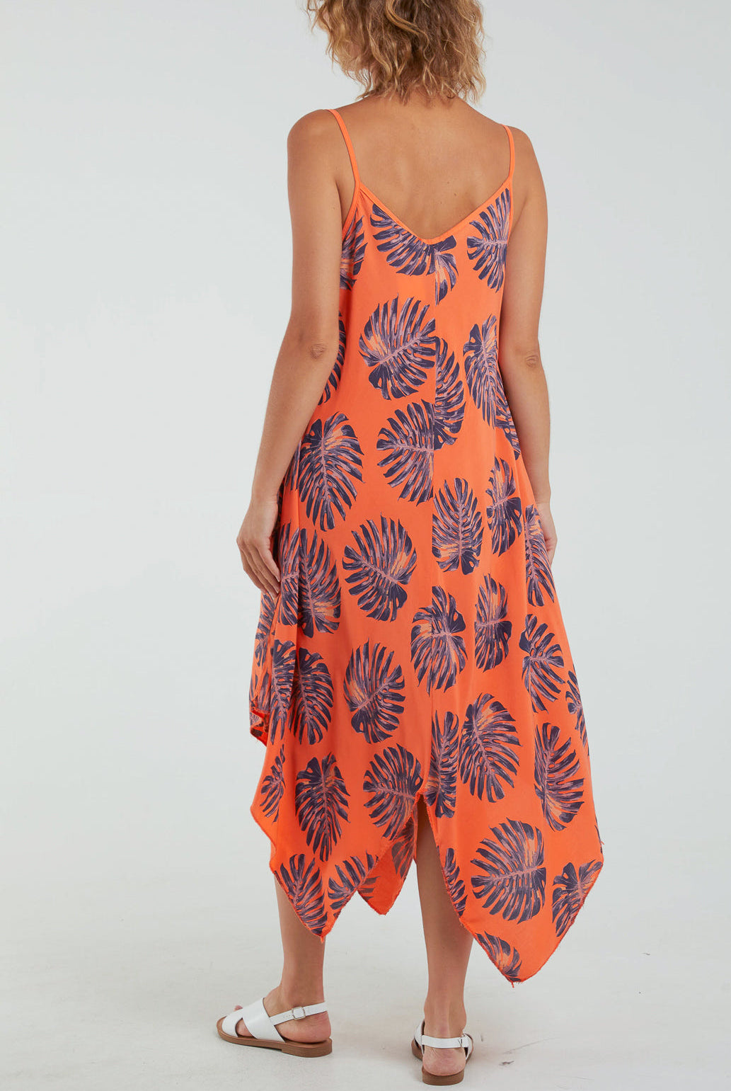 Palm Leaves Hanky Hem Cami Dress Dresses WearAll