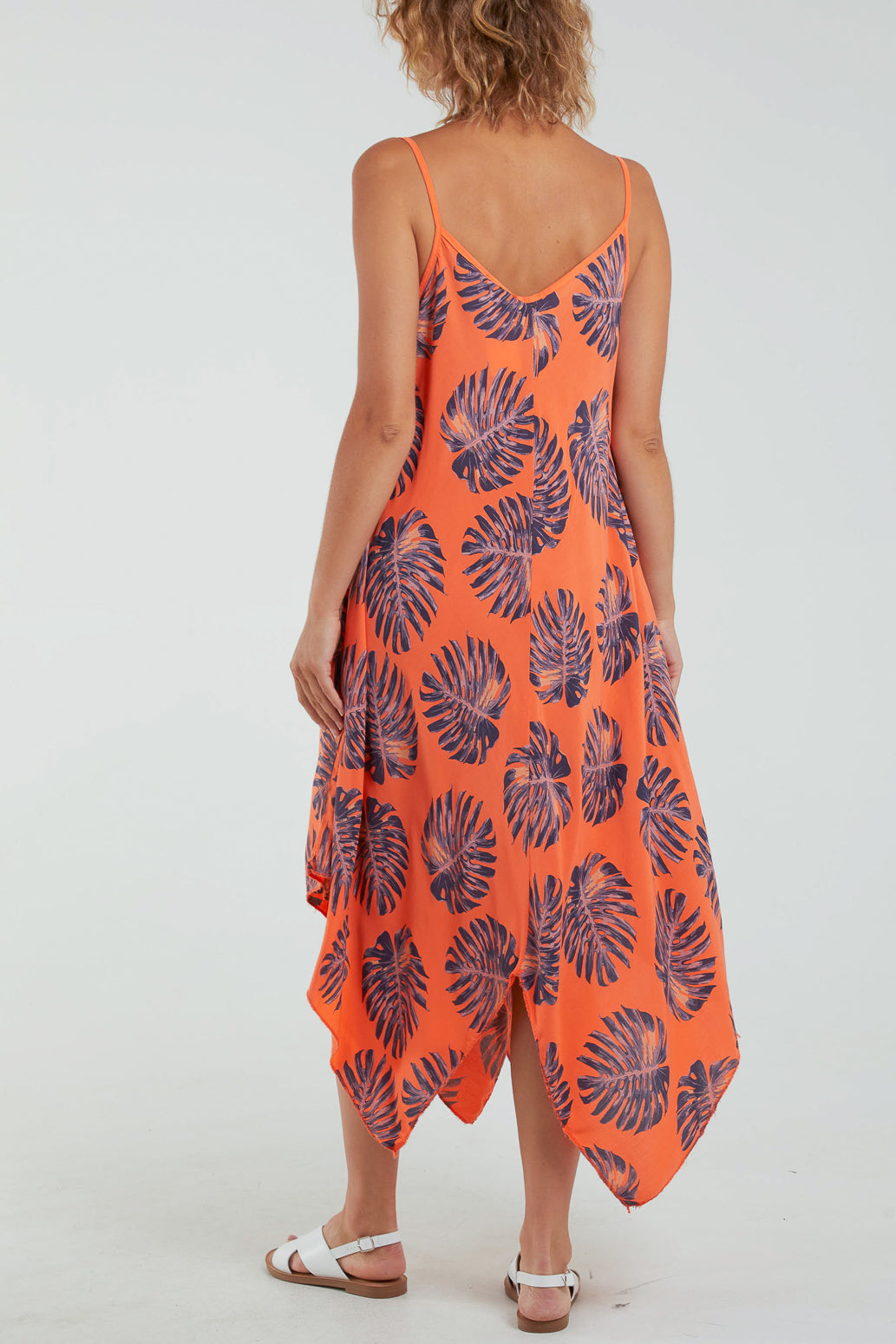 Palm Leaves Hanky Hem Cami Dress Dresses WearAll