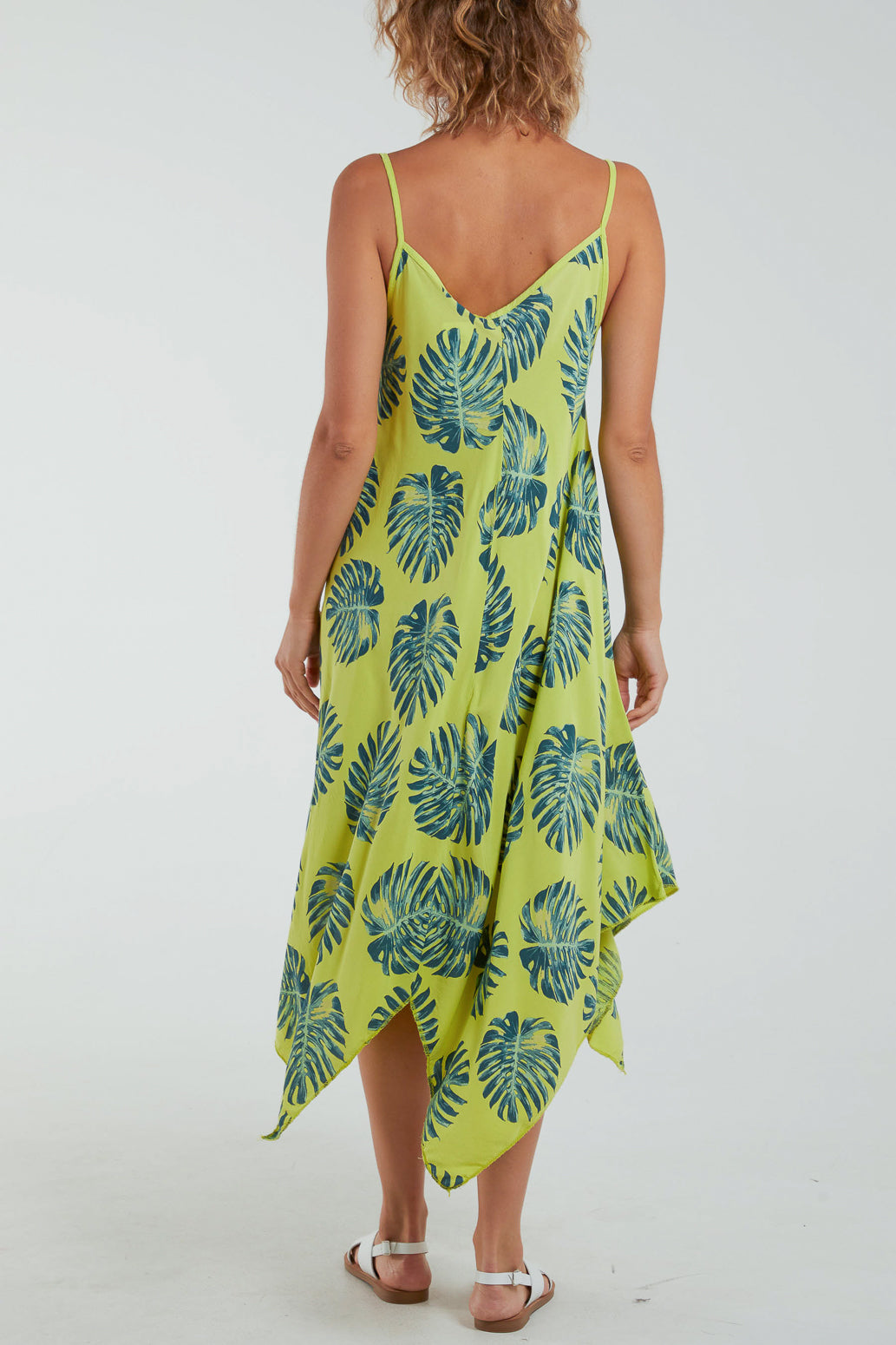 Palm Leaves Hanky Hem Cami Dress Dresses WearAll
