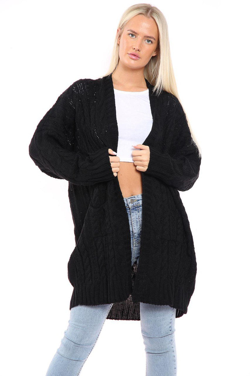 Open Style Slouchy Cardigan Knitted Cardigan WearAll