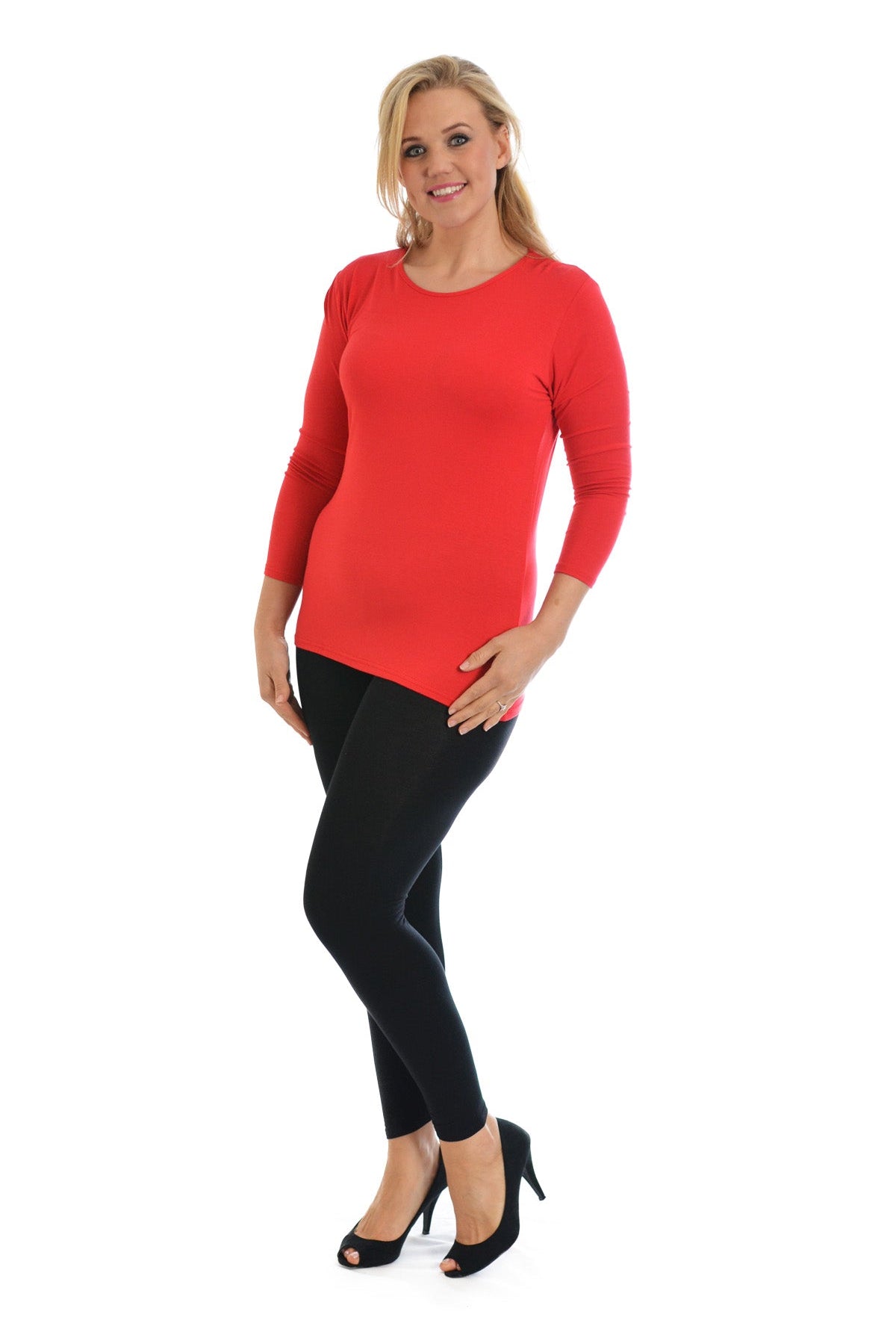 Plus Size Long Sleeve T-Shirt Top Tops WearAll