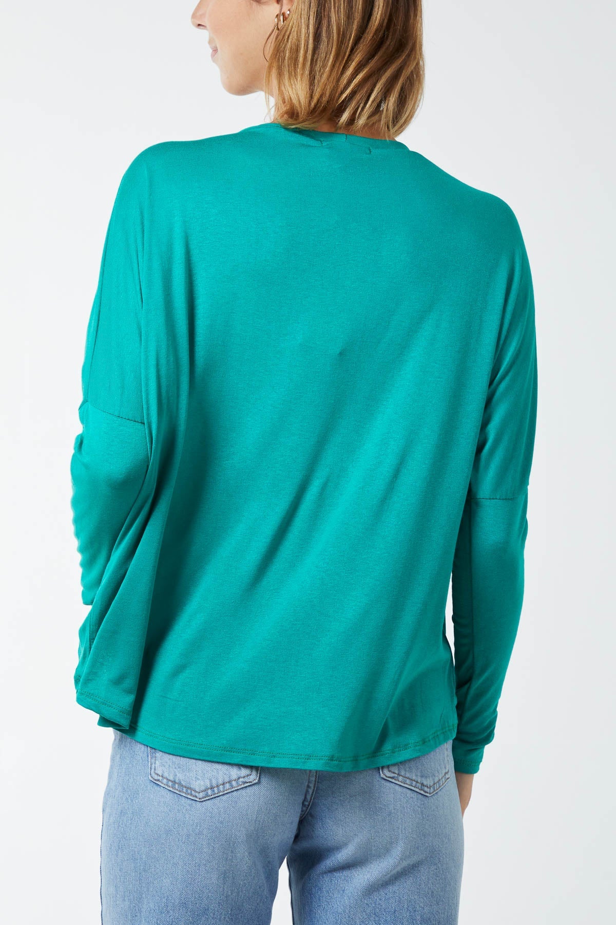 Basic Long Sleeve High Low Top TOPMF2 WearAll