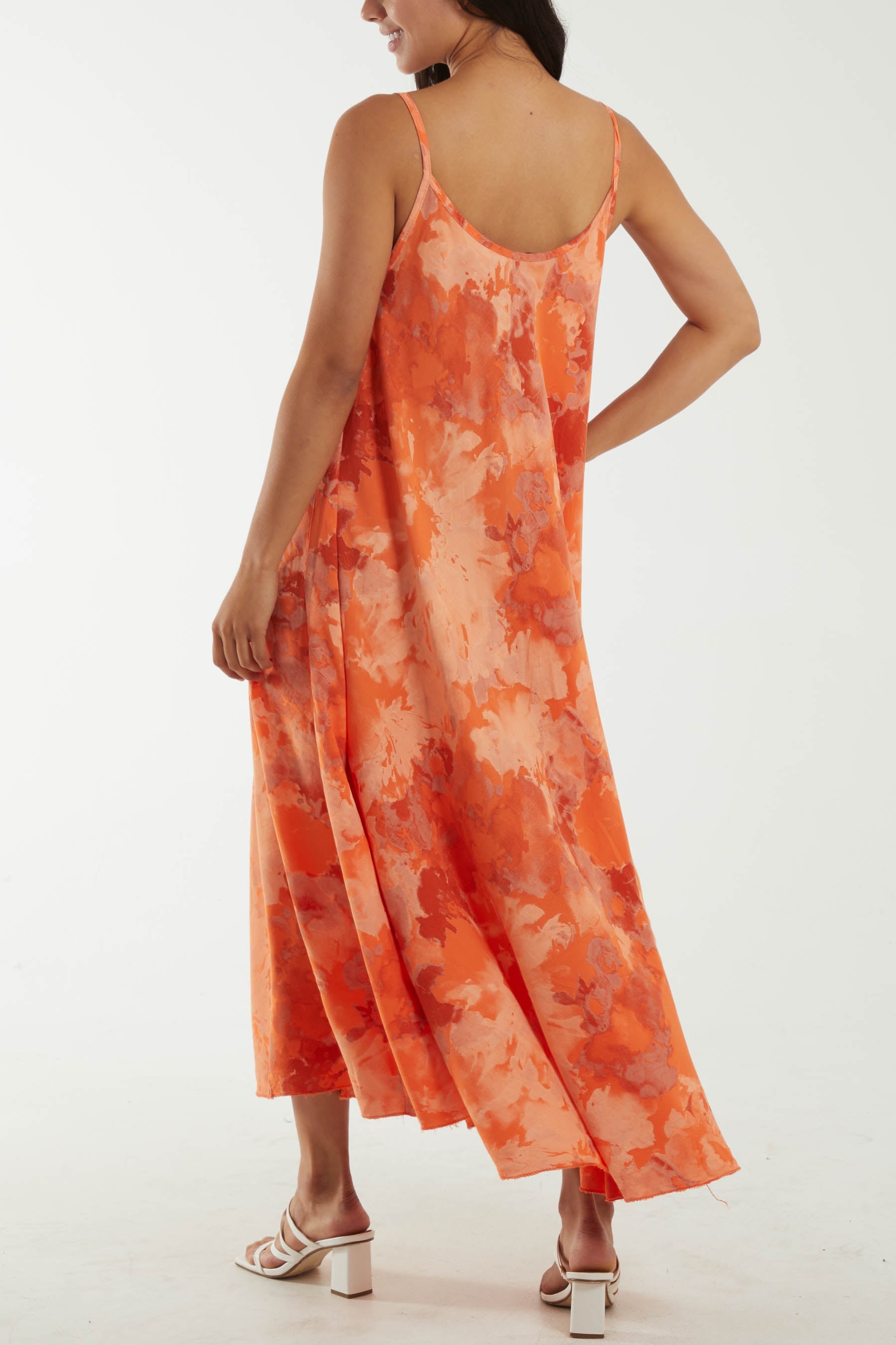 Smoky Print Cami Relaxed Fit Jumpsuit Dresses WearAll