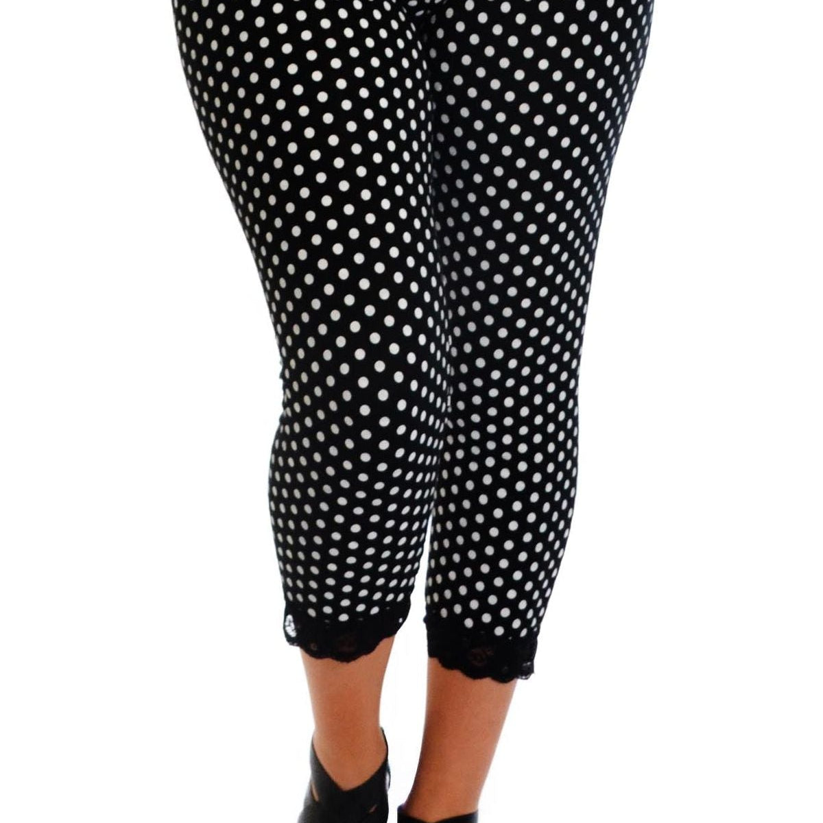 Women's Plus Size Print Leggings - Stretchy & Comfy Full-Length Pants In Fun Patterns (Sizes 16-18)