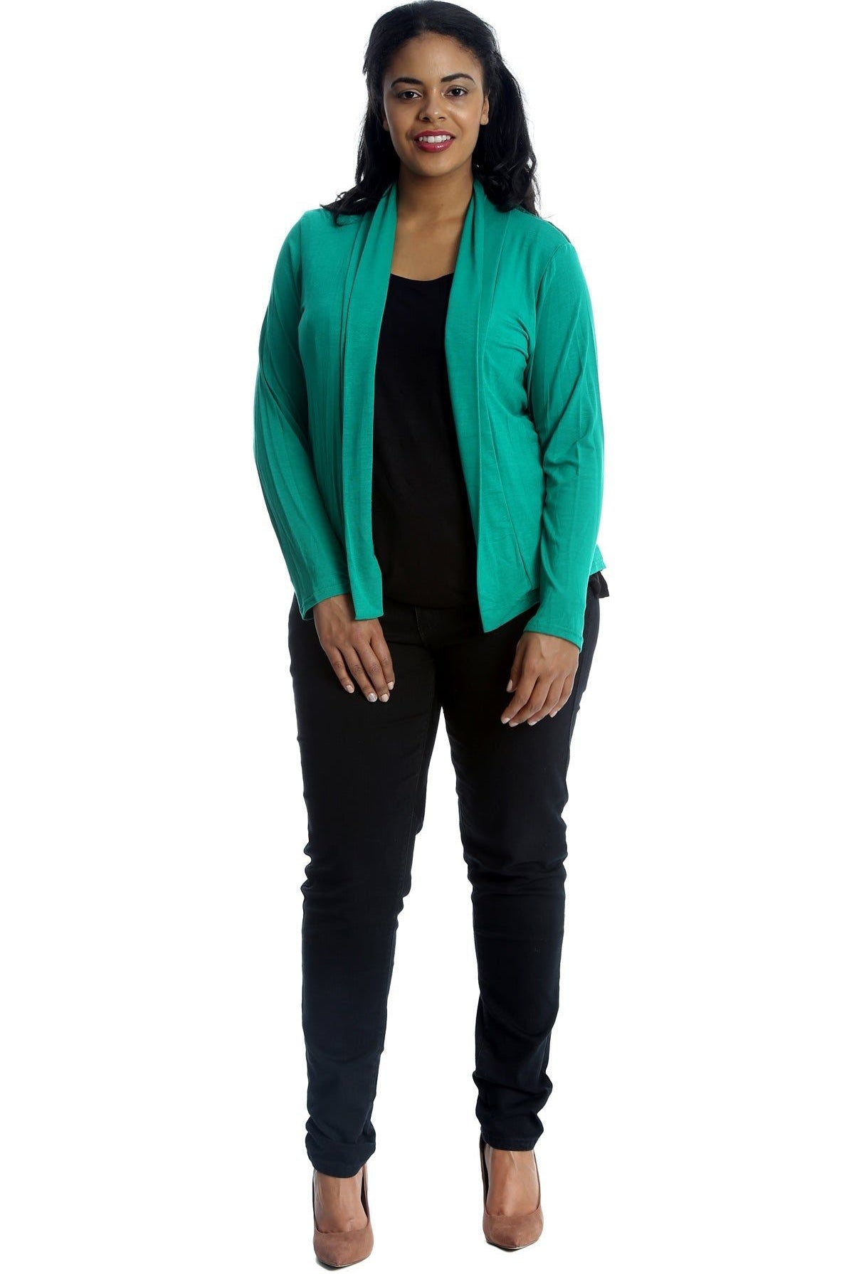 Floral Lace Back Cardigan Open Top cardigan WearAll