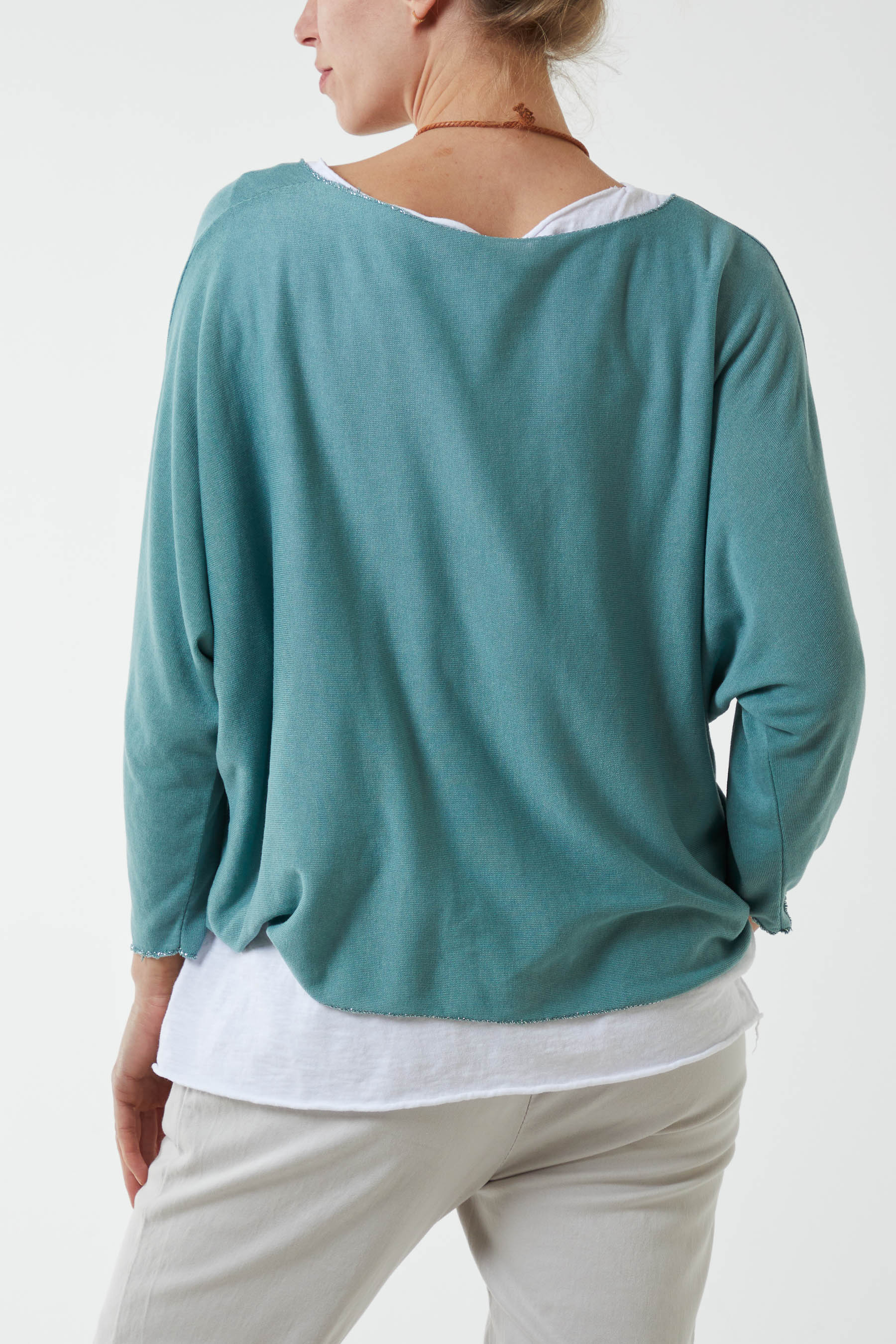 Necklace Double Layer Top TOPMF2 WearAll