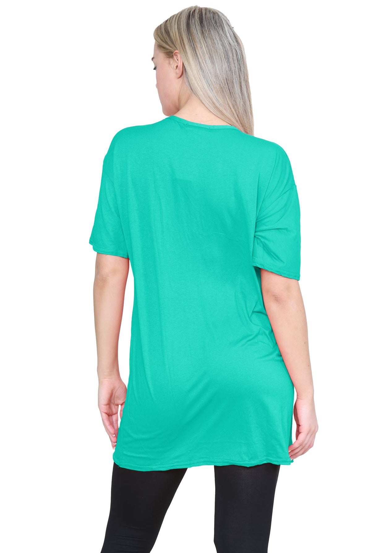 Longline T-Shirt Mini PJ Dress Shirts & Tops WearAll