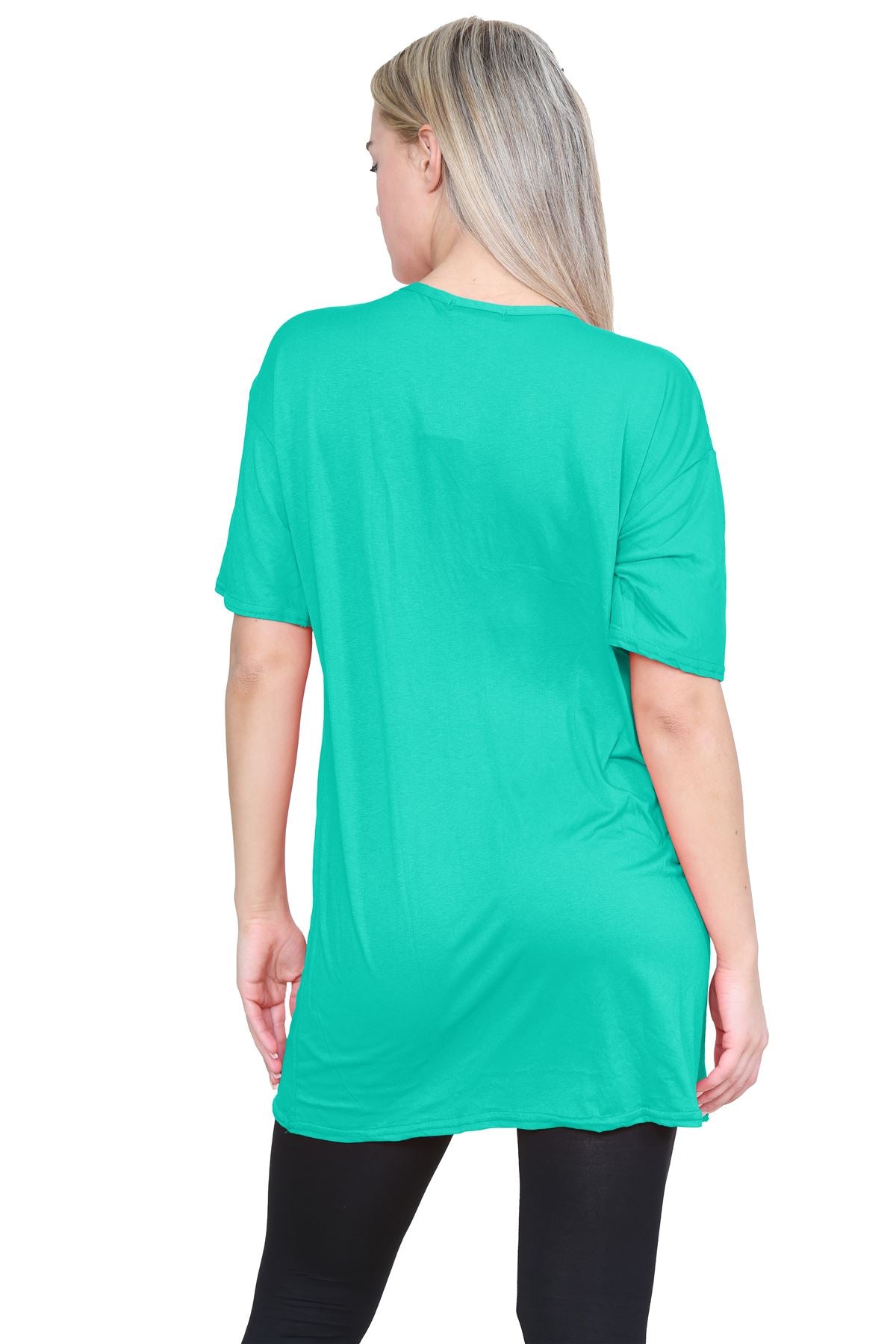 Longline T-Shirt Mini PJ Dress Shirts & Tops WearAll