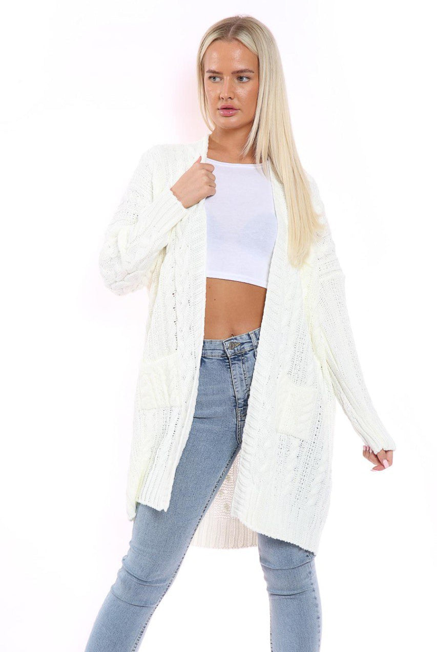 Open Style Slouchy Cardigan Knitted Cardigan WearAll