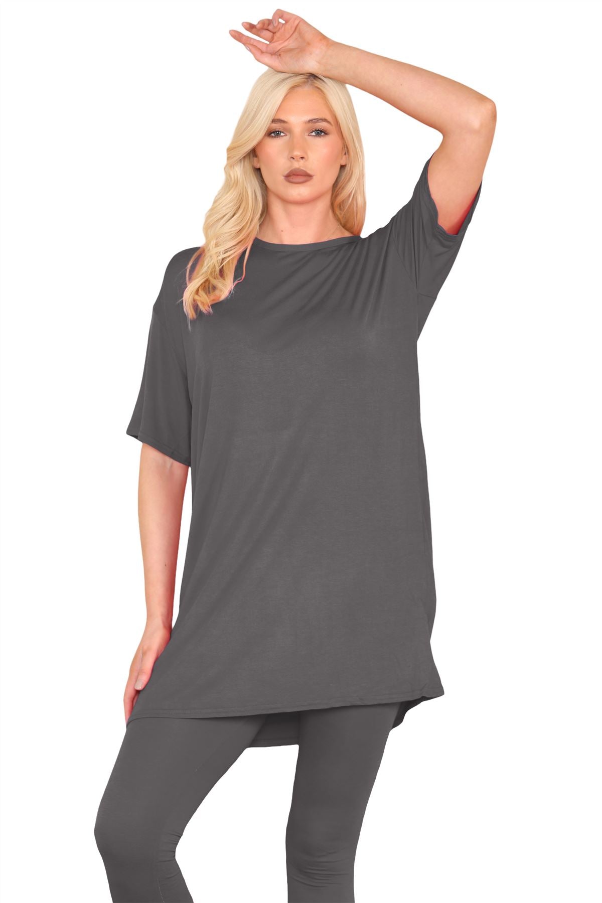 Longline T-Shirt Mini PJ Dress Shirts & Tops WearAll
