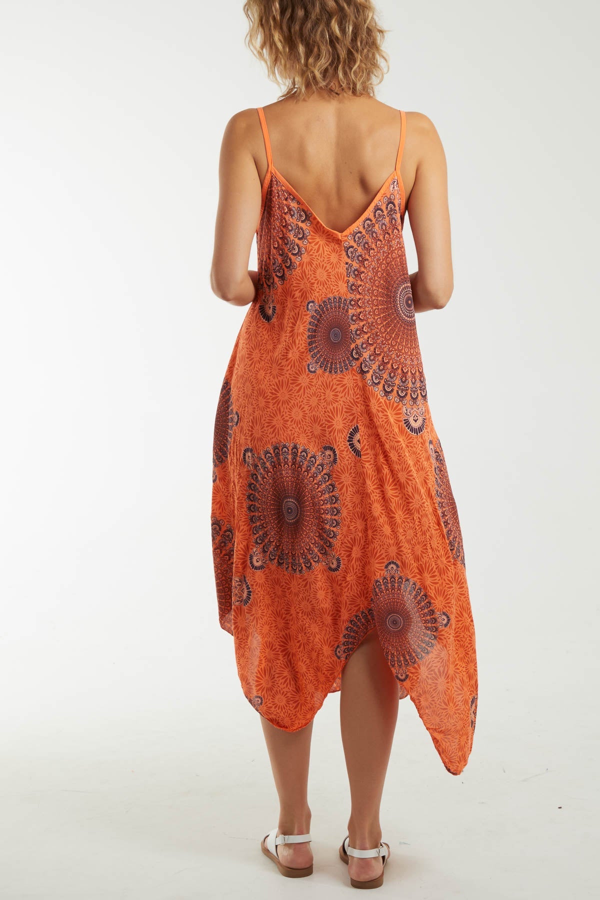 Mandala Flower Hanky Hem Cami Dress Dresses WearAll