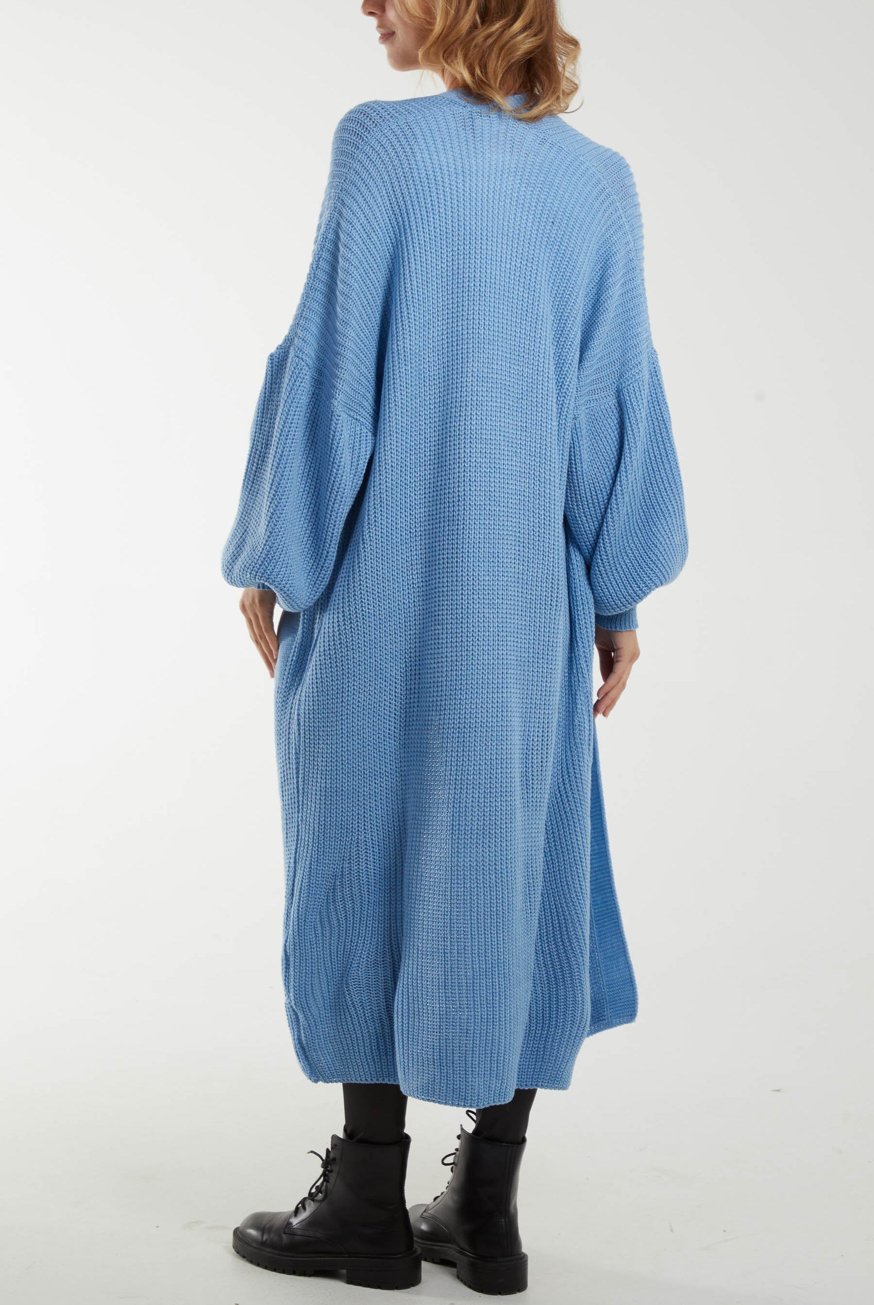 Chunky Knit Longline Cardigan Cardigans WearAll