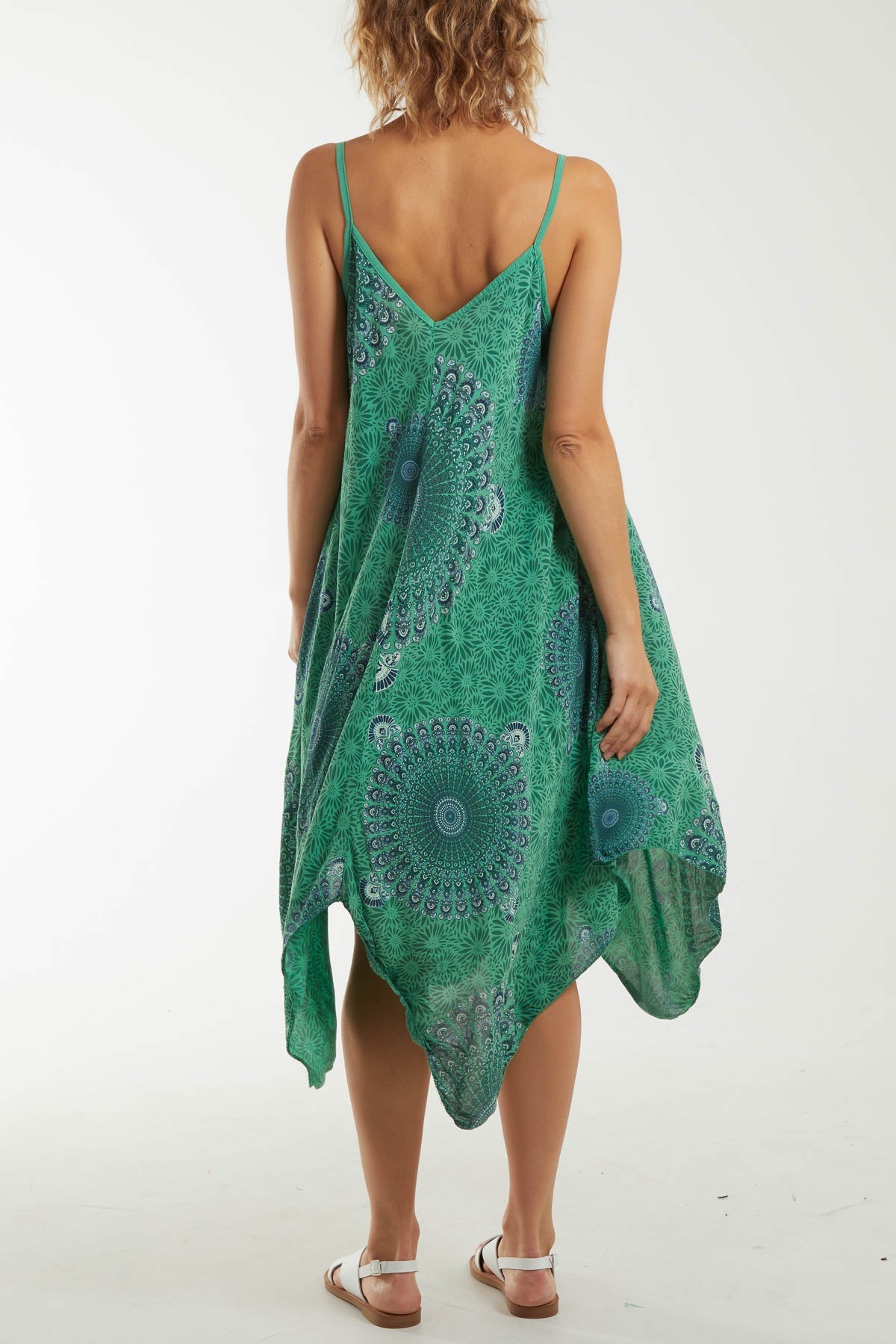 Mandala Flower Hanky Hem Cami Dress Dresses WearAll