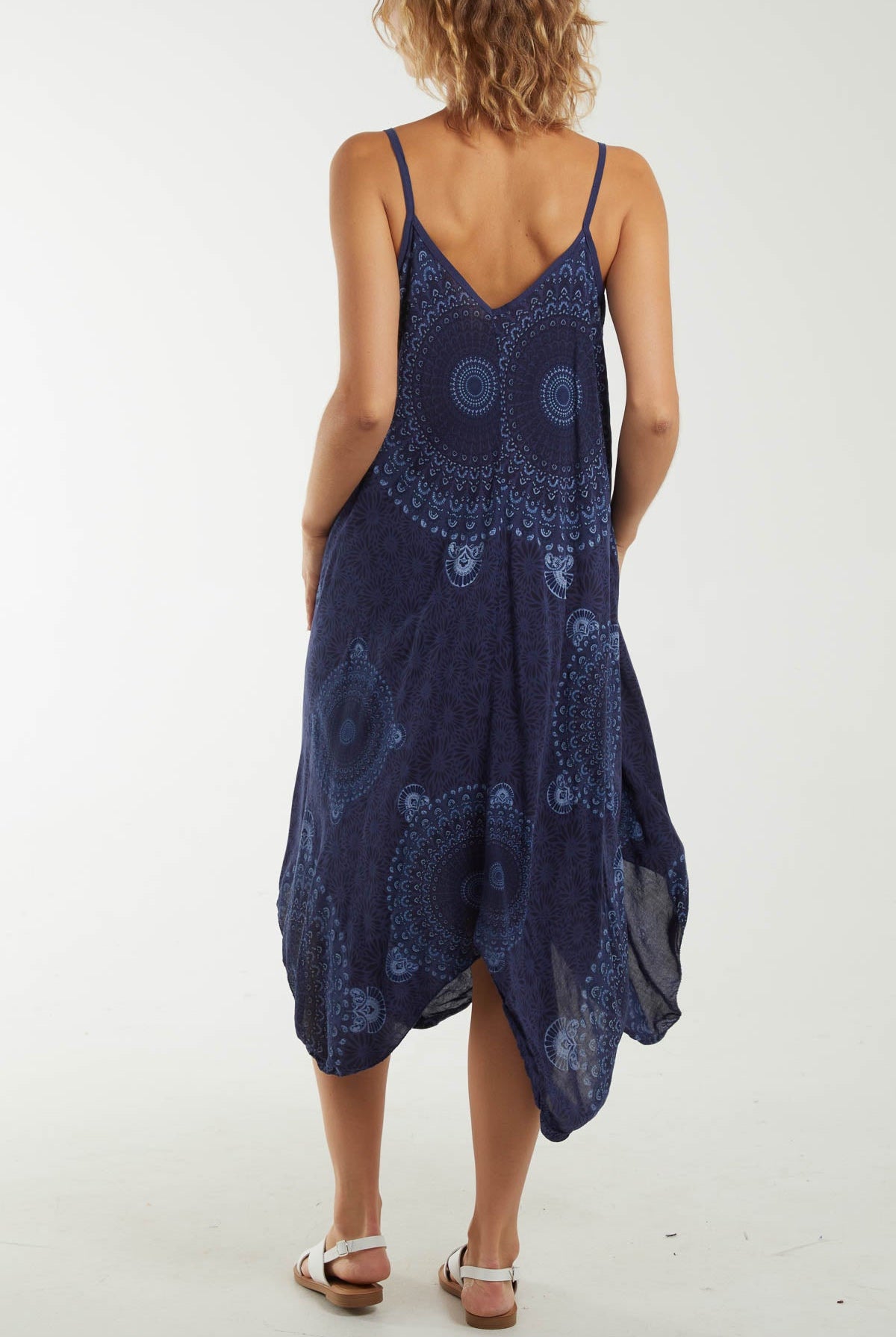 Mandala Flower Hanky Hem Cami Dress Dresses WearAll