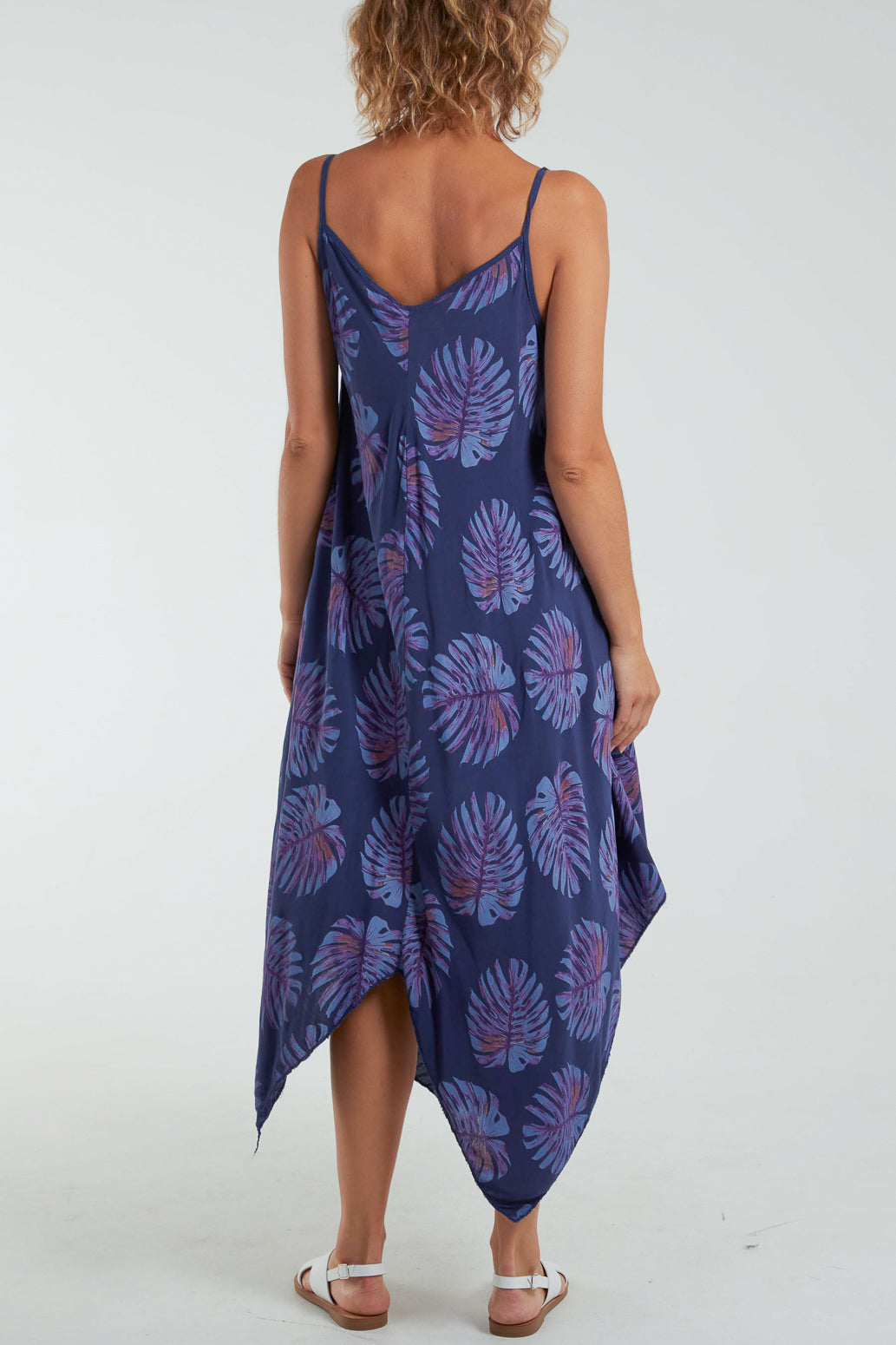 Palm Leaves Hanky Hem Cami Dress Dresses WearAll