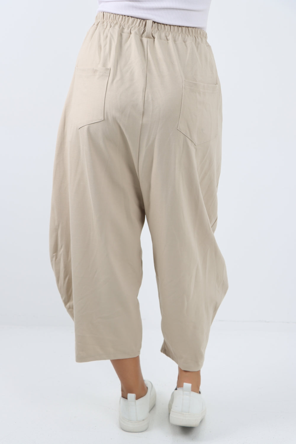 Italian Wide Leg Baggy Parachute Palazzo Trouser Trousers WearAll