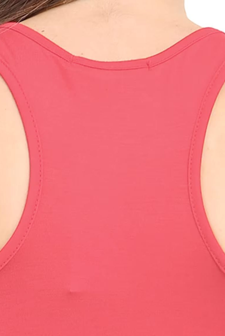 Racer Back Bodycon Vest Top Top WearAll