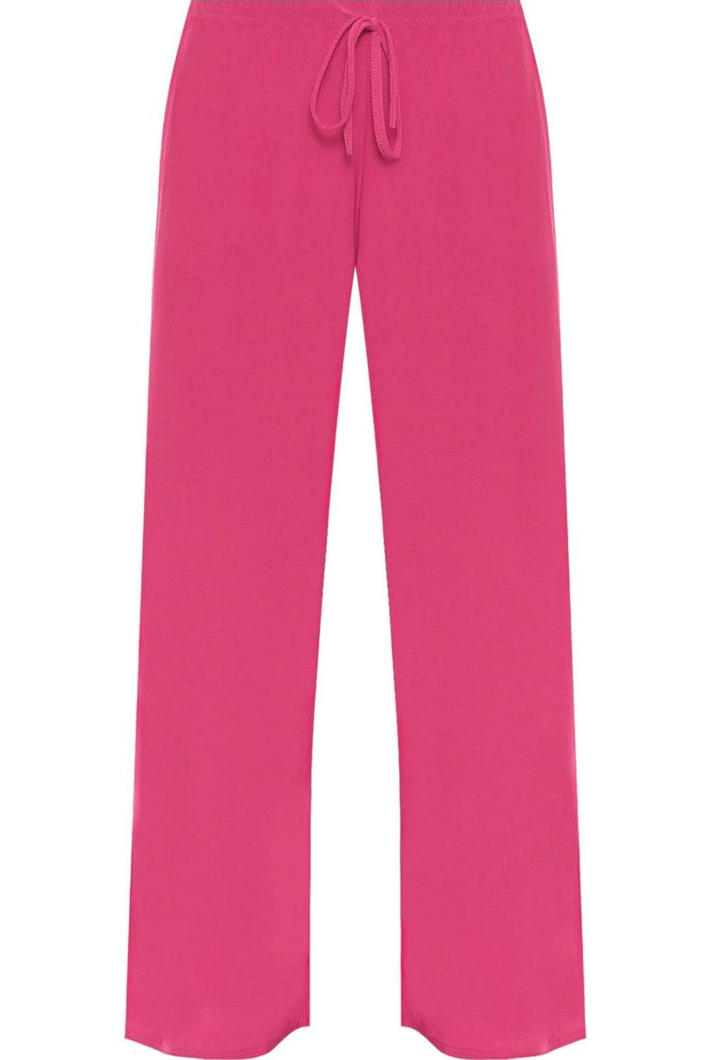 Baggy Flared Wide Leg Palazzo Trousers Palazzo WearAll Cerise 14
