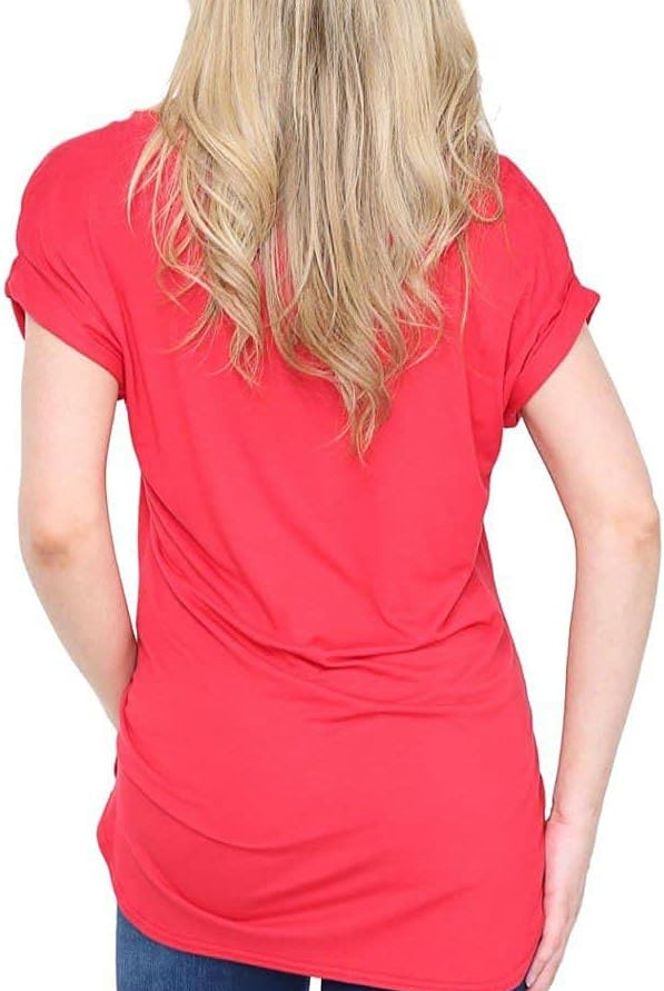 New York Slogan Print Short SleeveT-Shirt Top Tops WearAll