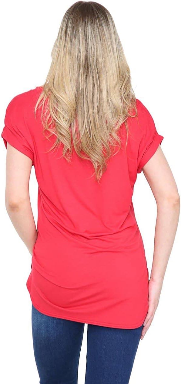 New York Slogan Print Short SleeveT-Shirt Top Tops WearAll