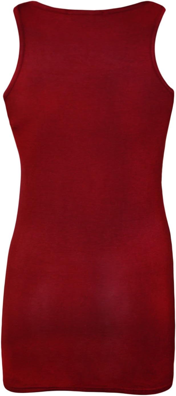 Forever Skull Print Vest Top Top WearAll