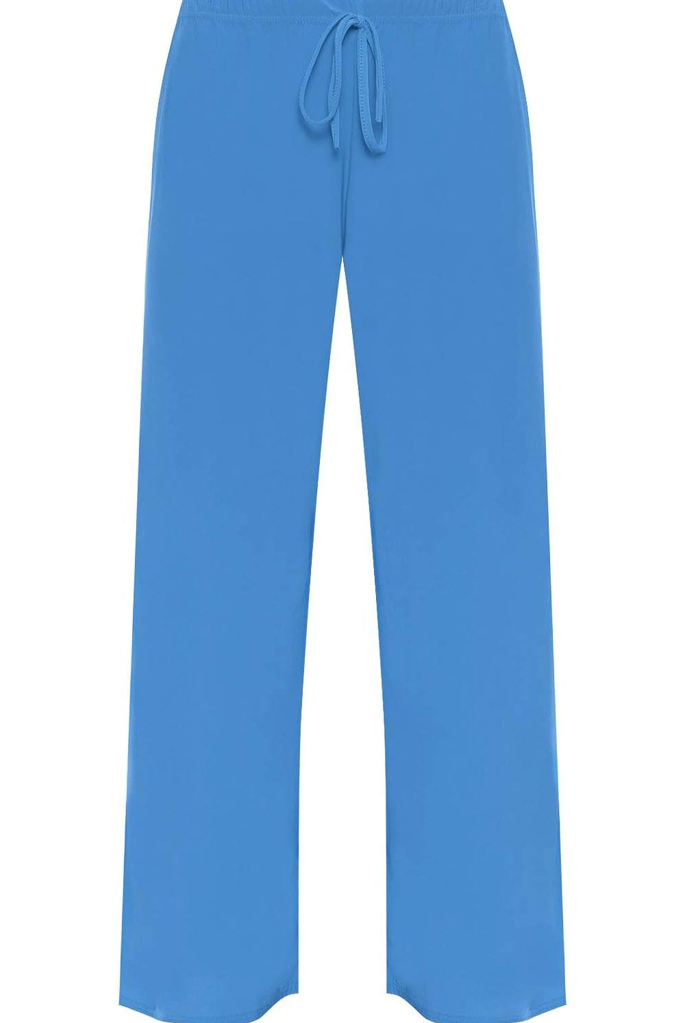 Baggy Flared Wide Leg Palazzo Trousers Palazzo WearAll Light Blue 14