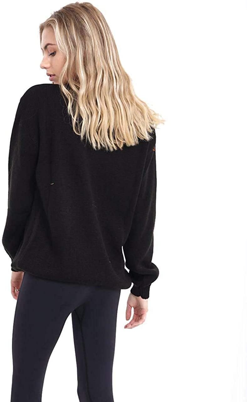 Knitted Halloween Winking Pumpkin Print Jumper Jumper WearAll