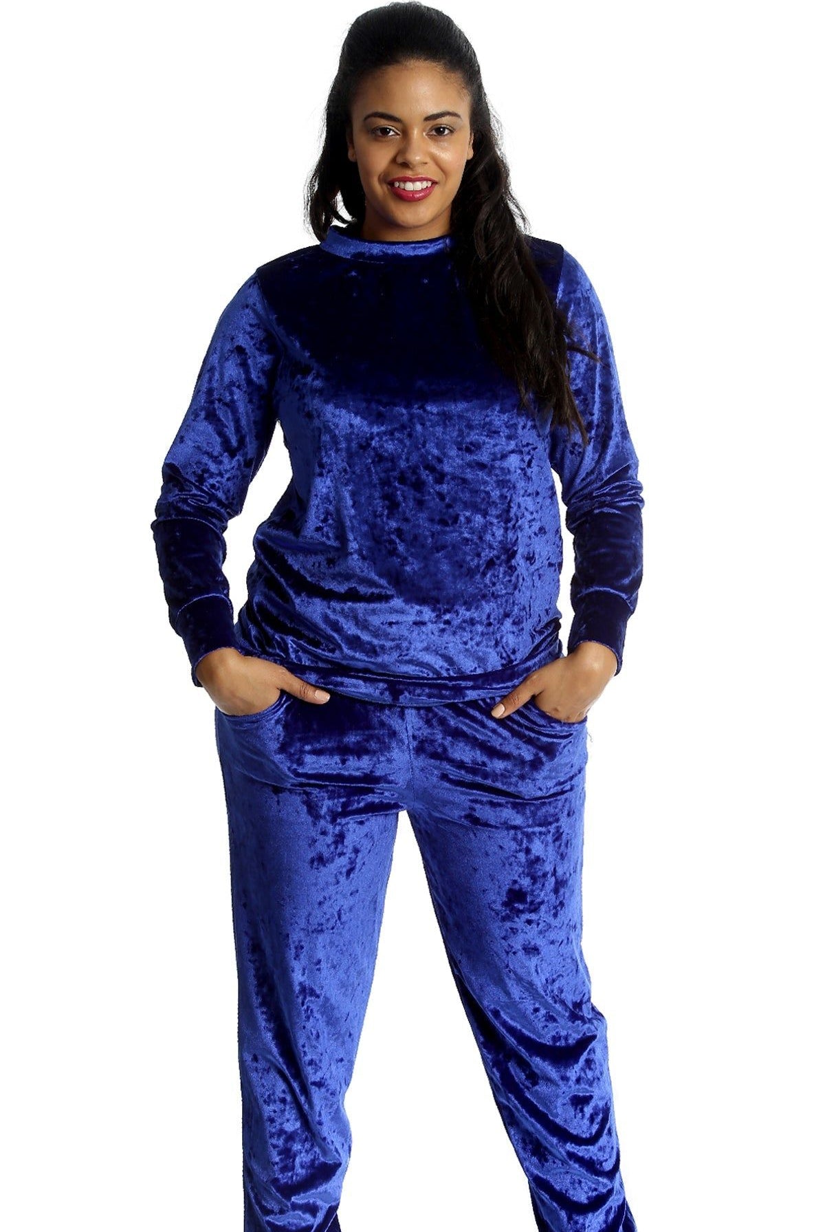 Velour Loungewear Set Co-ord Suit Loungewear WearAll