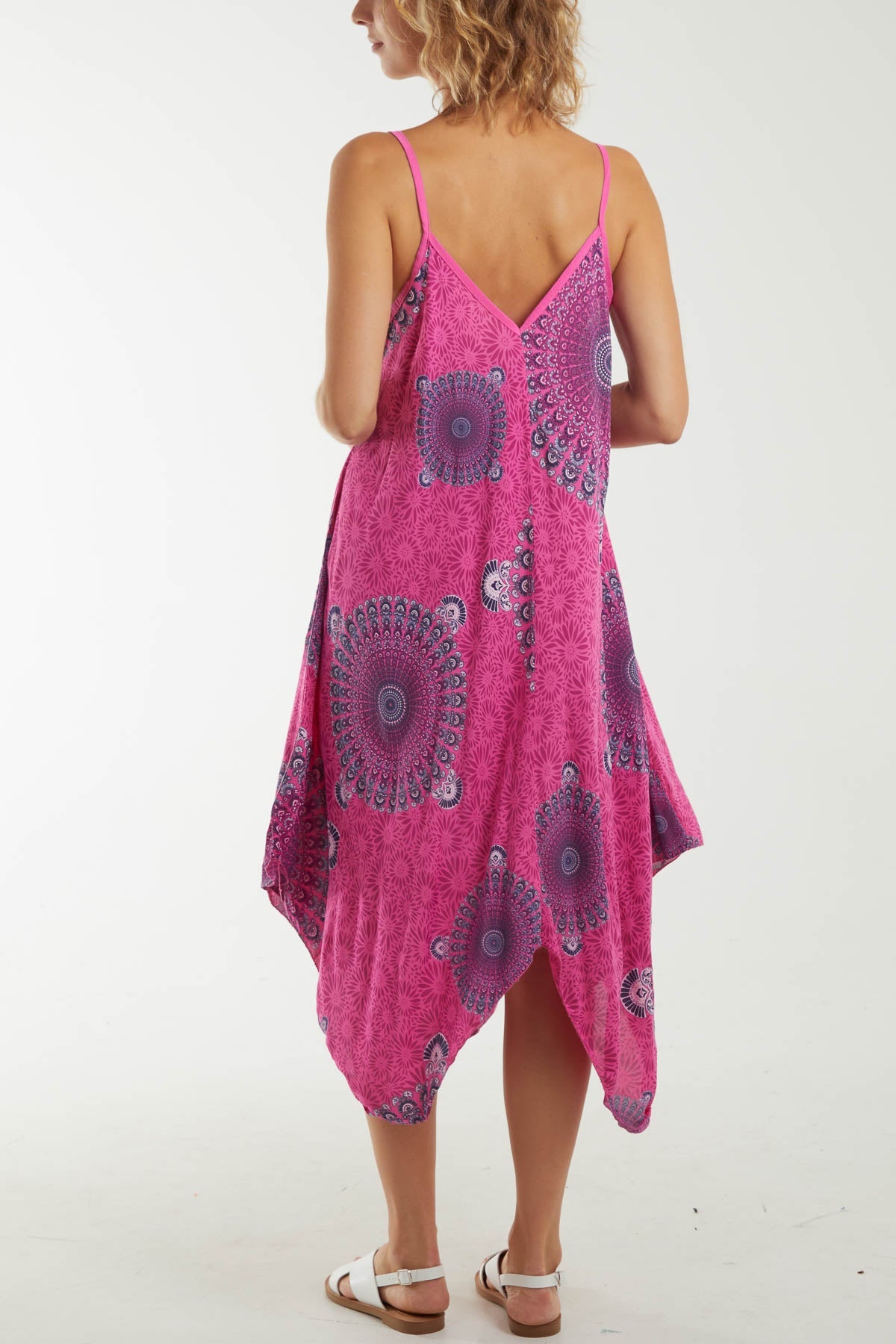 Mandala Flower Hanky Hem Cami Dress Dresses WearAll