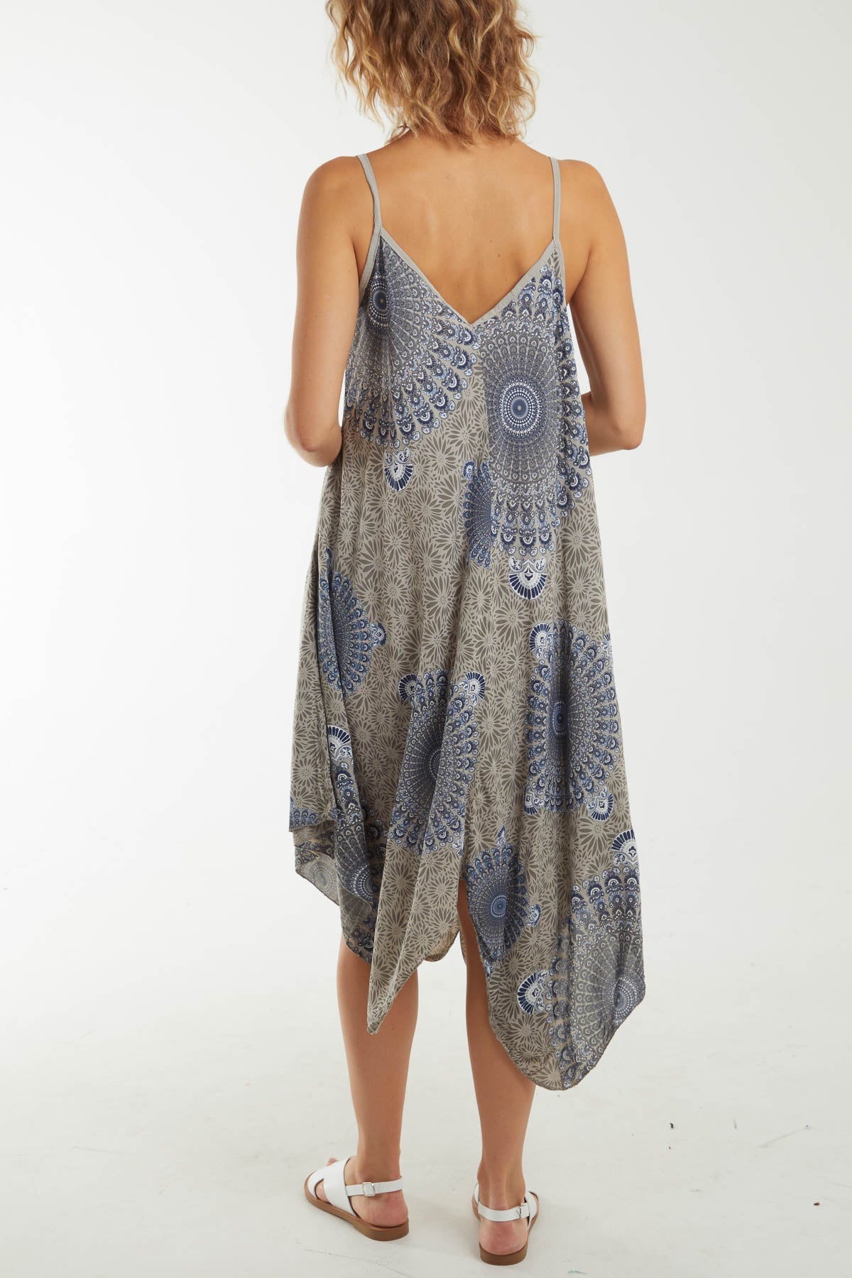 Mandala Flower Hanky Hem Cami Dress Dresses WearAll