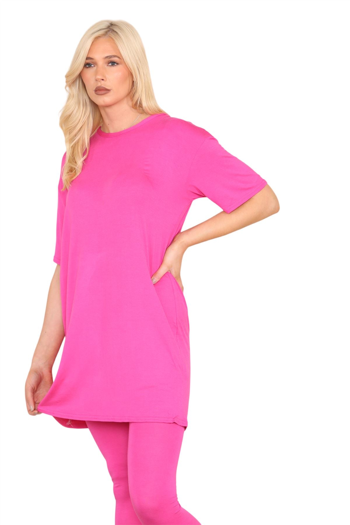 Longline T-Shirt Mini PJ Dress Shirts & Tops WearAll
