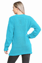 Plus Size Cable Knitted Button Cardigan Knitted Cardigan WearAll