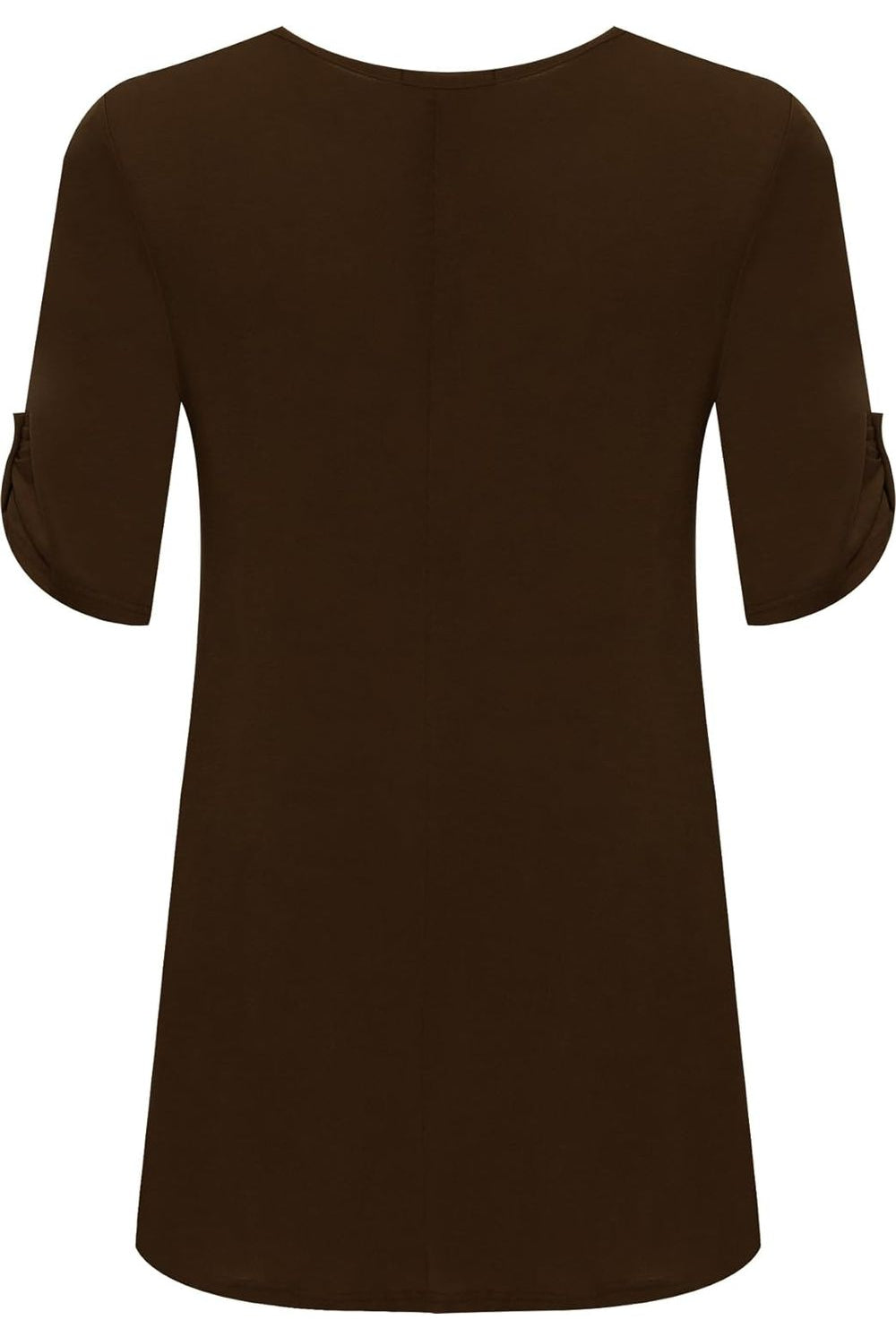 Scoop Neck Flared Ladies Plain Top Tops WearAll