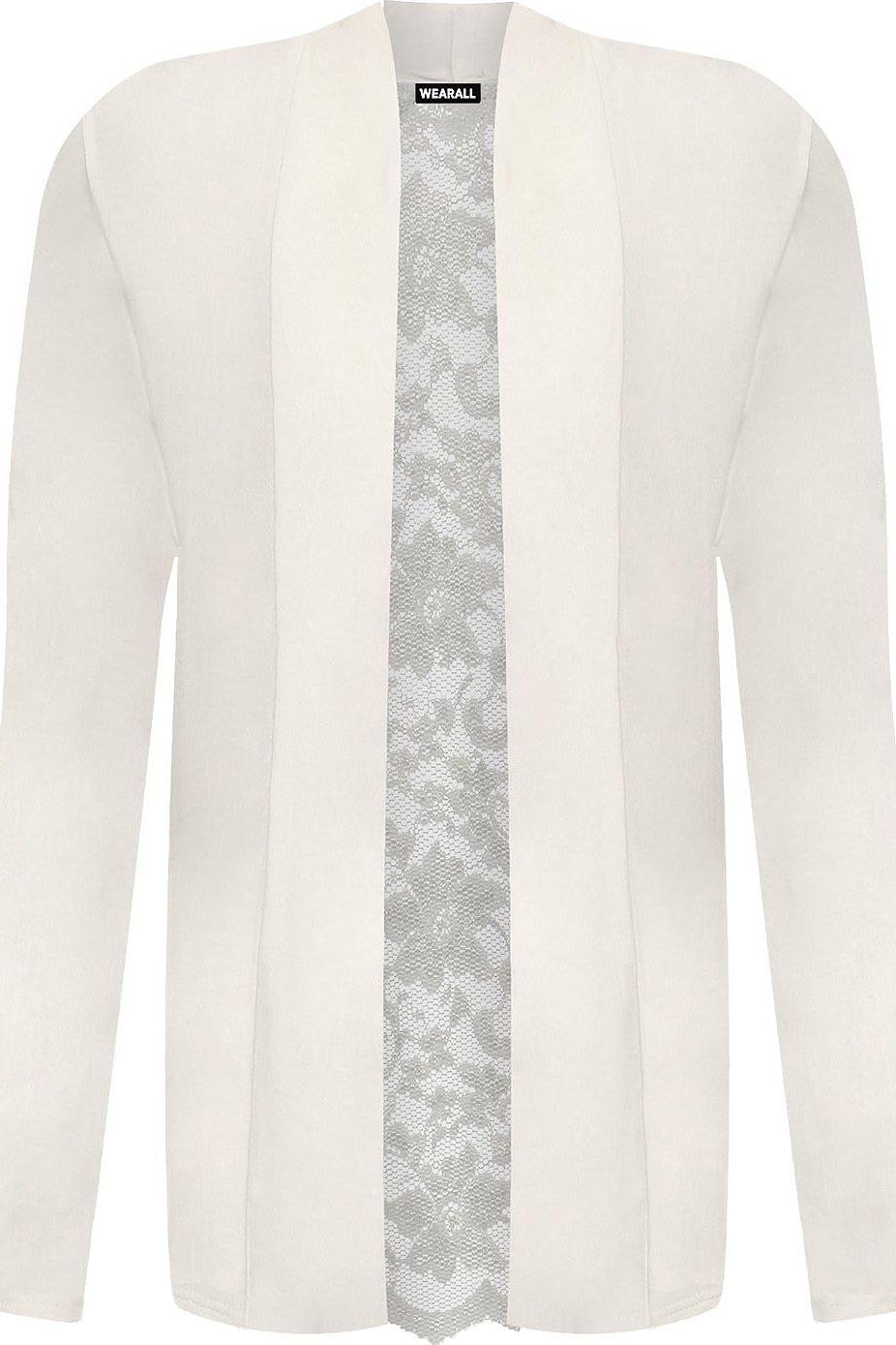 Floral Lace Back Cardigan Open Top cardigan WearAll