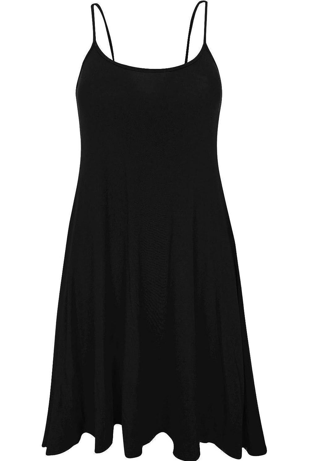 Plus Size Strappy Mini Dress Vest Top Dress WearAll