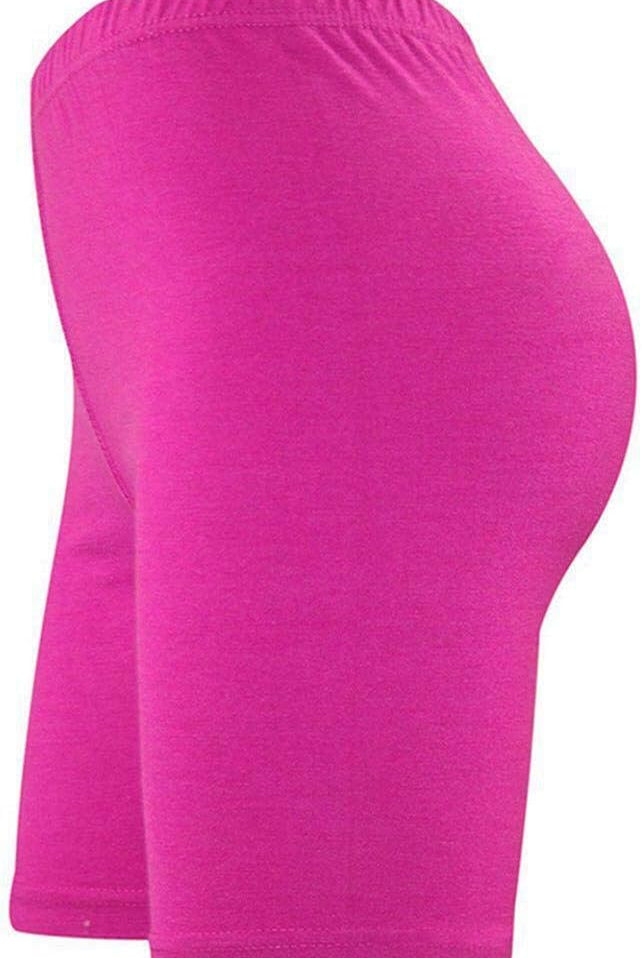 Cycling Short Cotton Shorts WearAll Cerise S-M