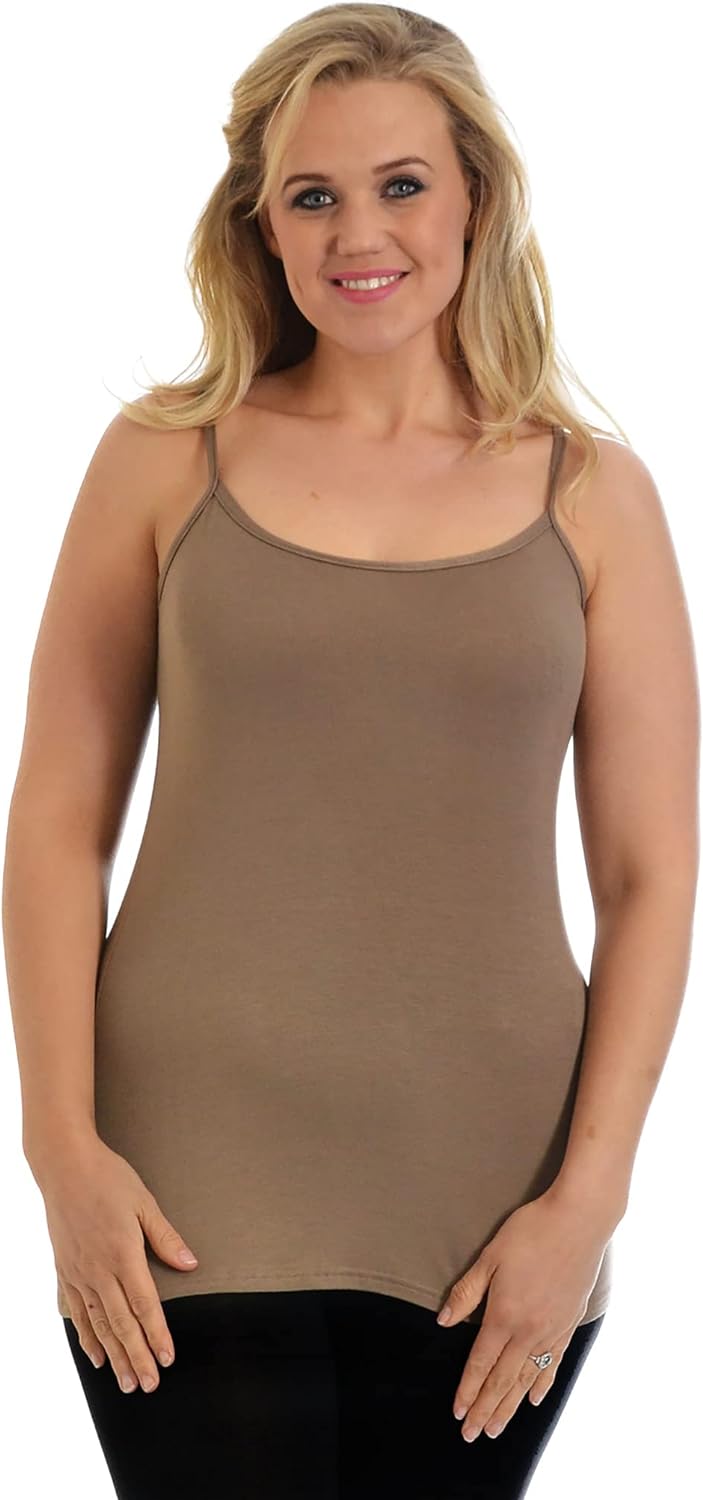 Cami Stretch Vest Scoop Neck Top Tops WearAll